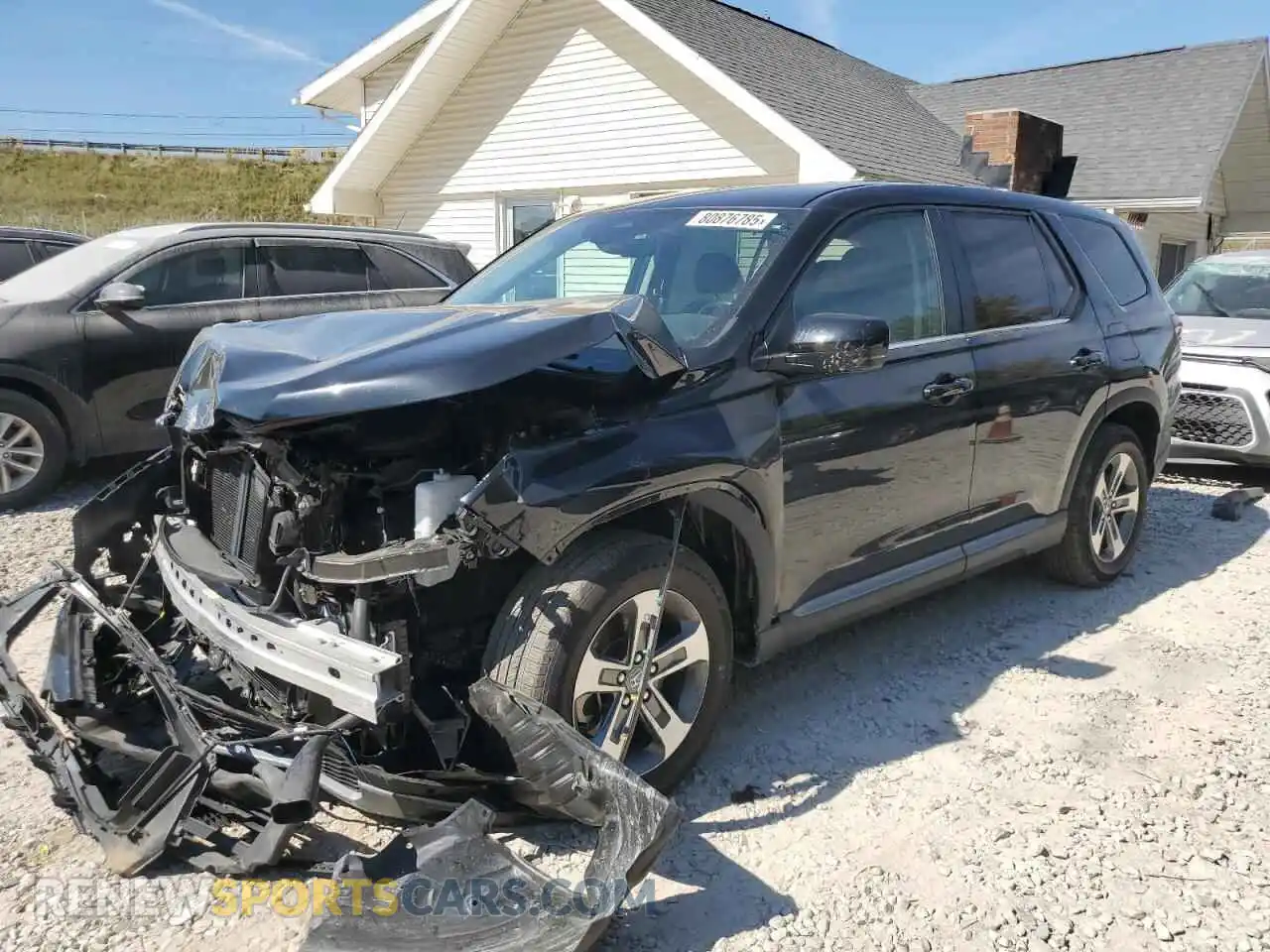 1 Photograph of a damaged car 5FNYG1H47PB024254 HONDA PILOT 2023