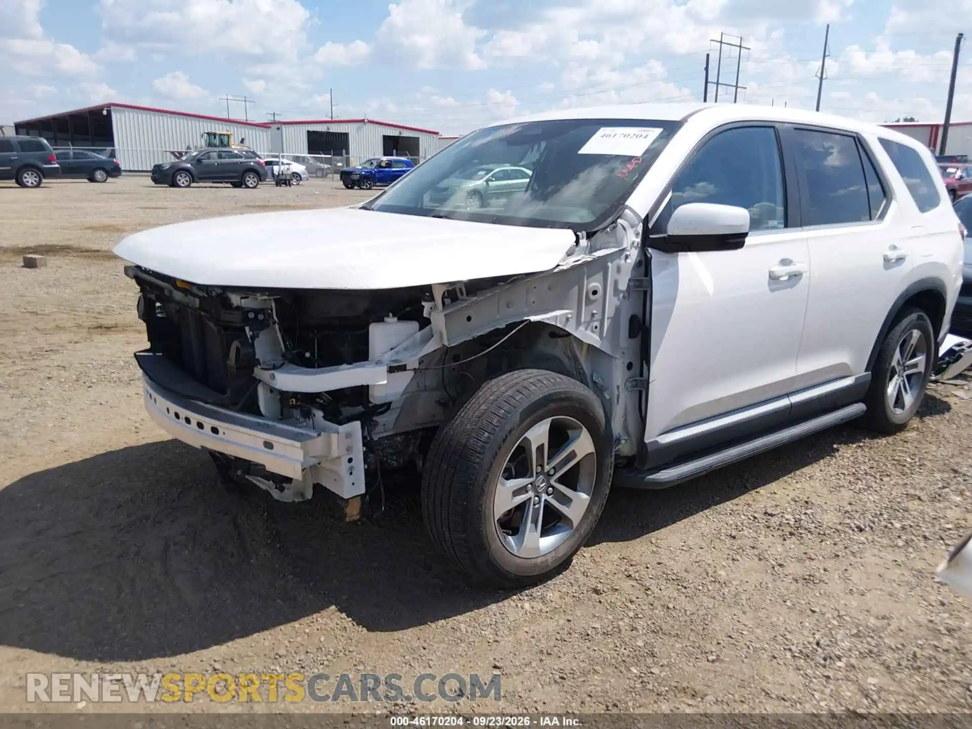 2 Фотография поврежденного автомобиля 5FNYG1H48PB046344 HONDA PILOT 2023