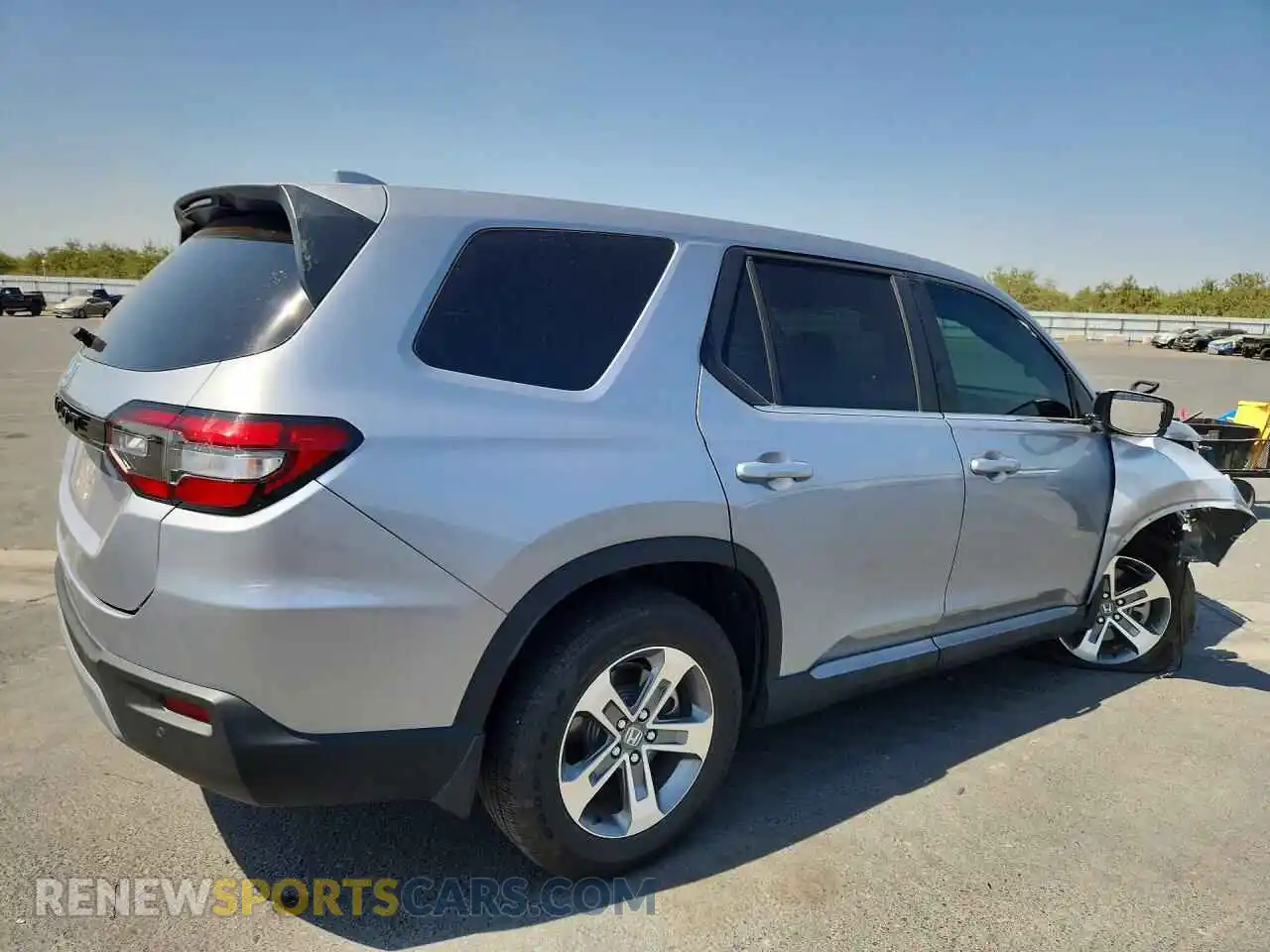 3 Photograph of a damaged car 5FNYG1H50PB035007 HONDA PILOT 2023