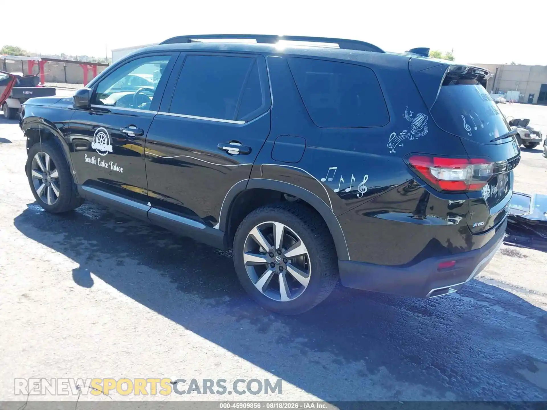 3 Photograph of a damaged car 5FNYG1H74PB014663 HONDA PILOT 2023