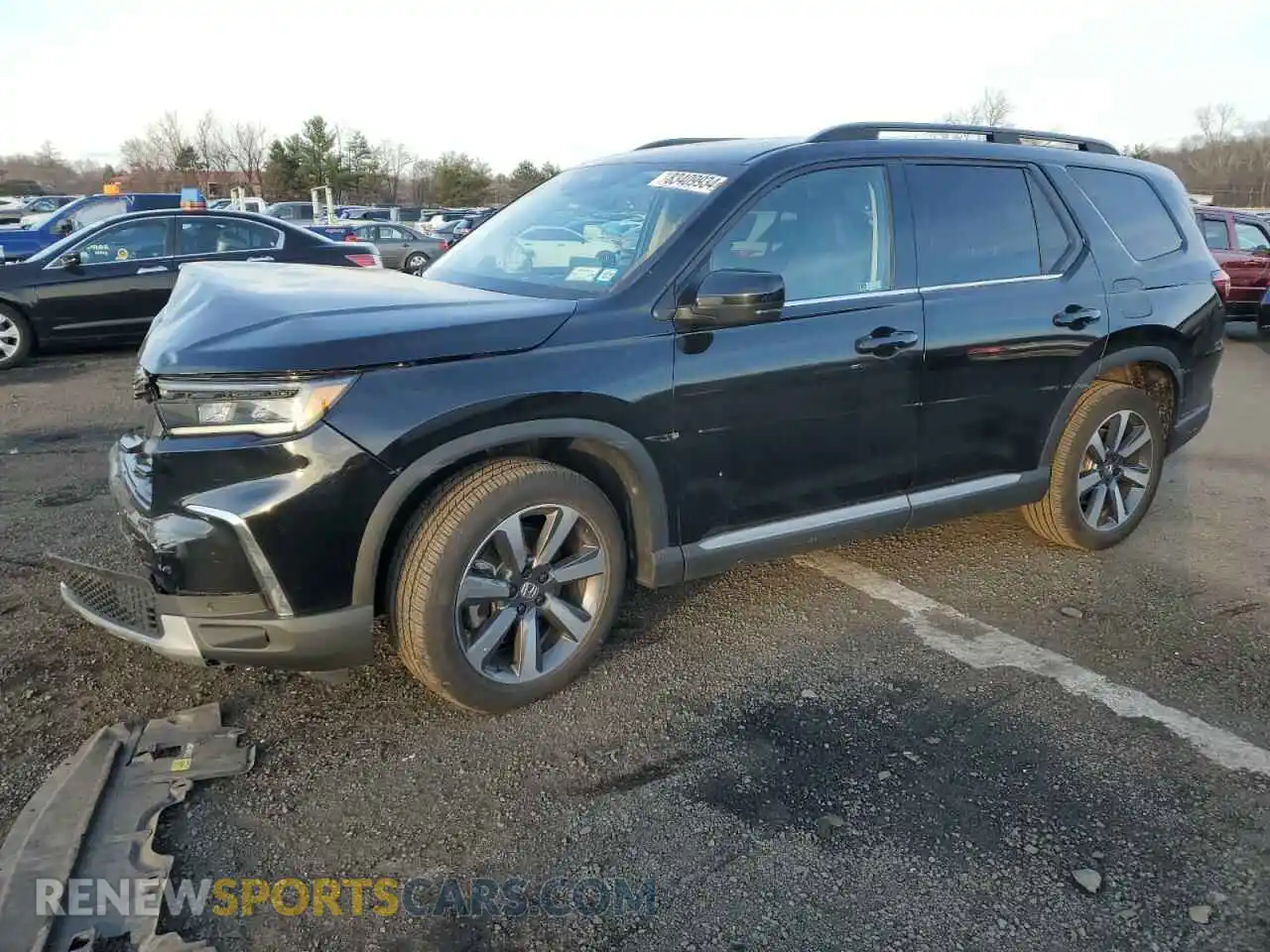 1 Photograph of a damaged car 5FNYG1H76PB023316 HONDA PILOT 2023