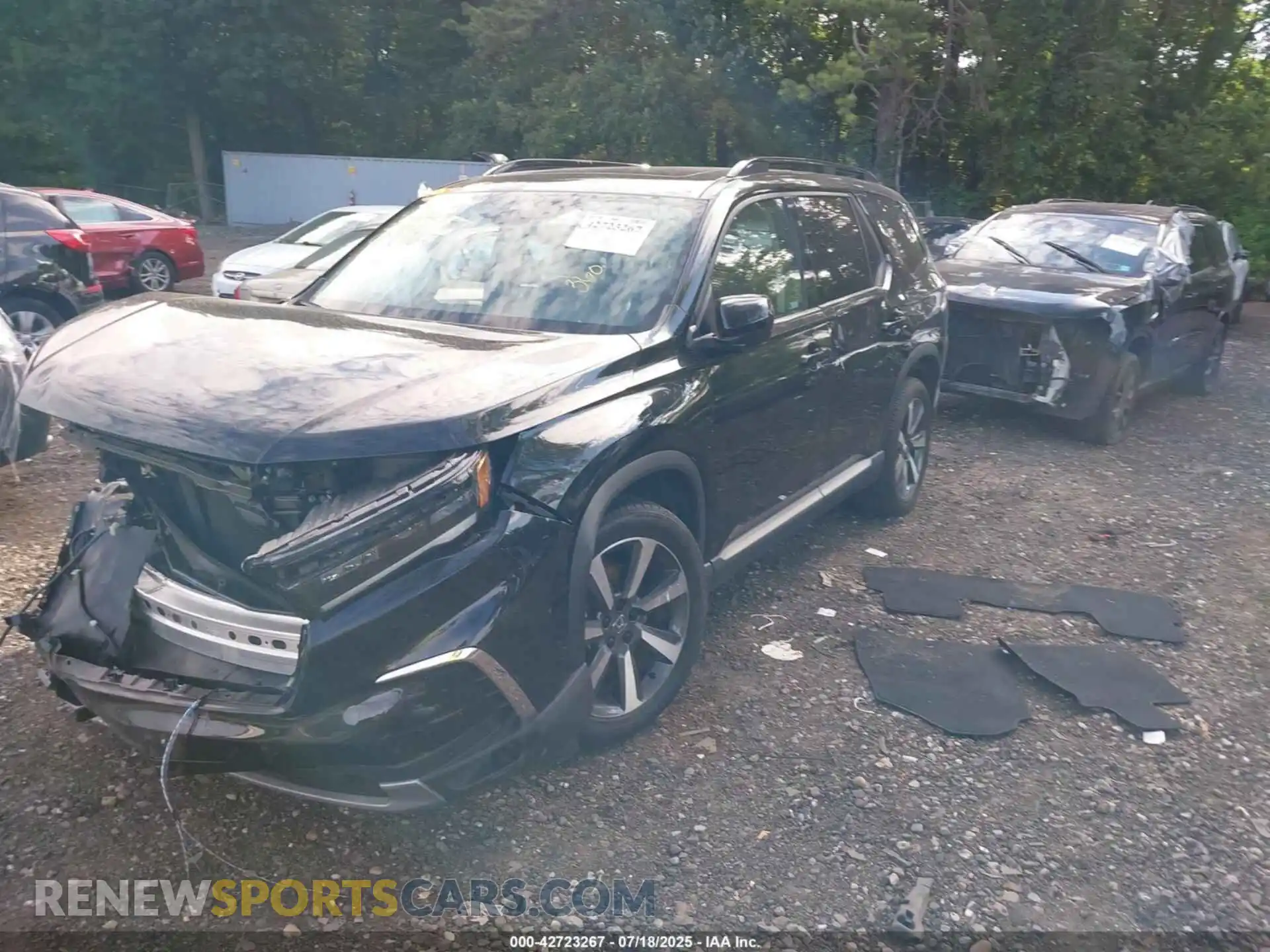 2 Photograph of a damaged car 5FNYG1H80PB030206 HONDA PILOT 2023