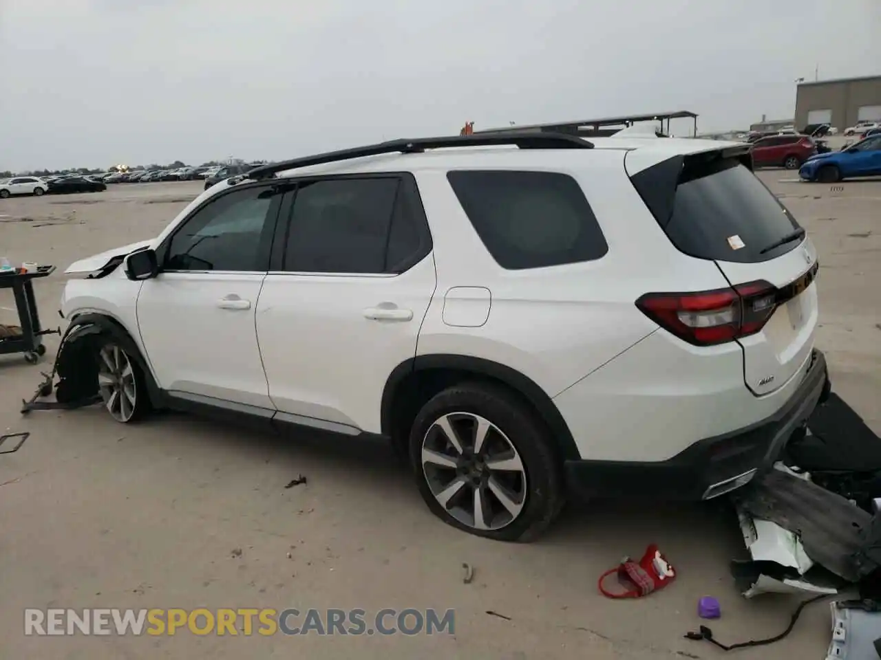 2 Photograph of a damaged car 5FNYG1H81PB045653 HONDA PILOT 2023