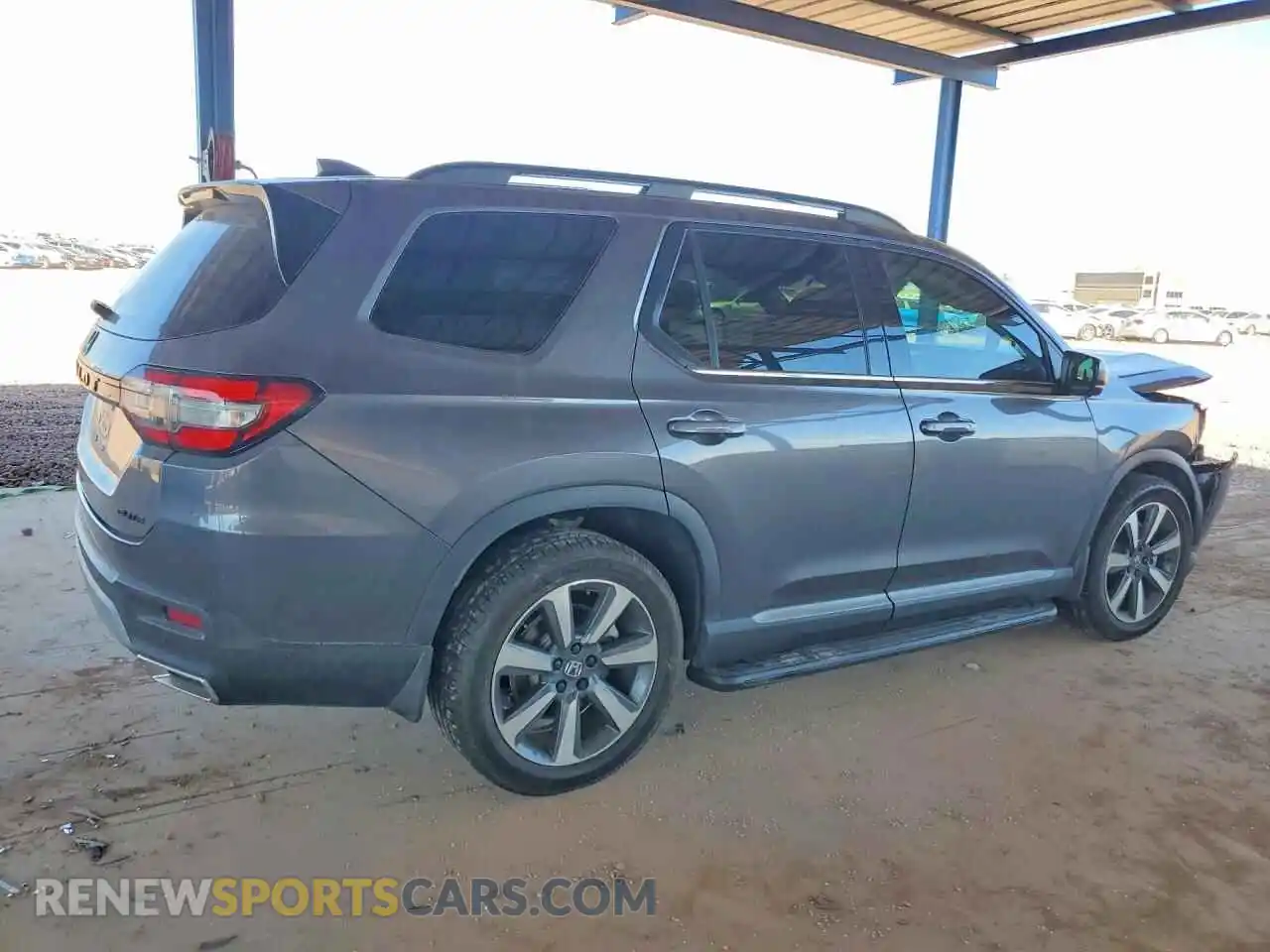 3 fotografías del automóvil dañado 5FNYG1H83PB035383 HONDA PILOT 2023