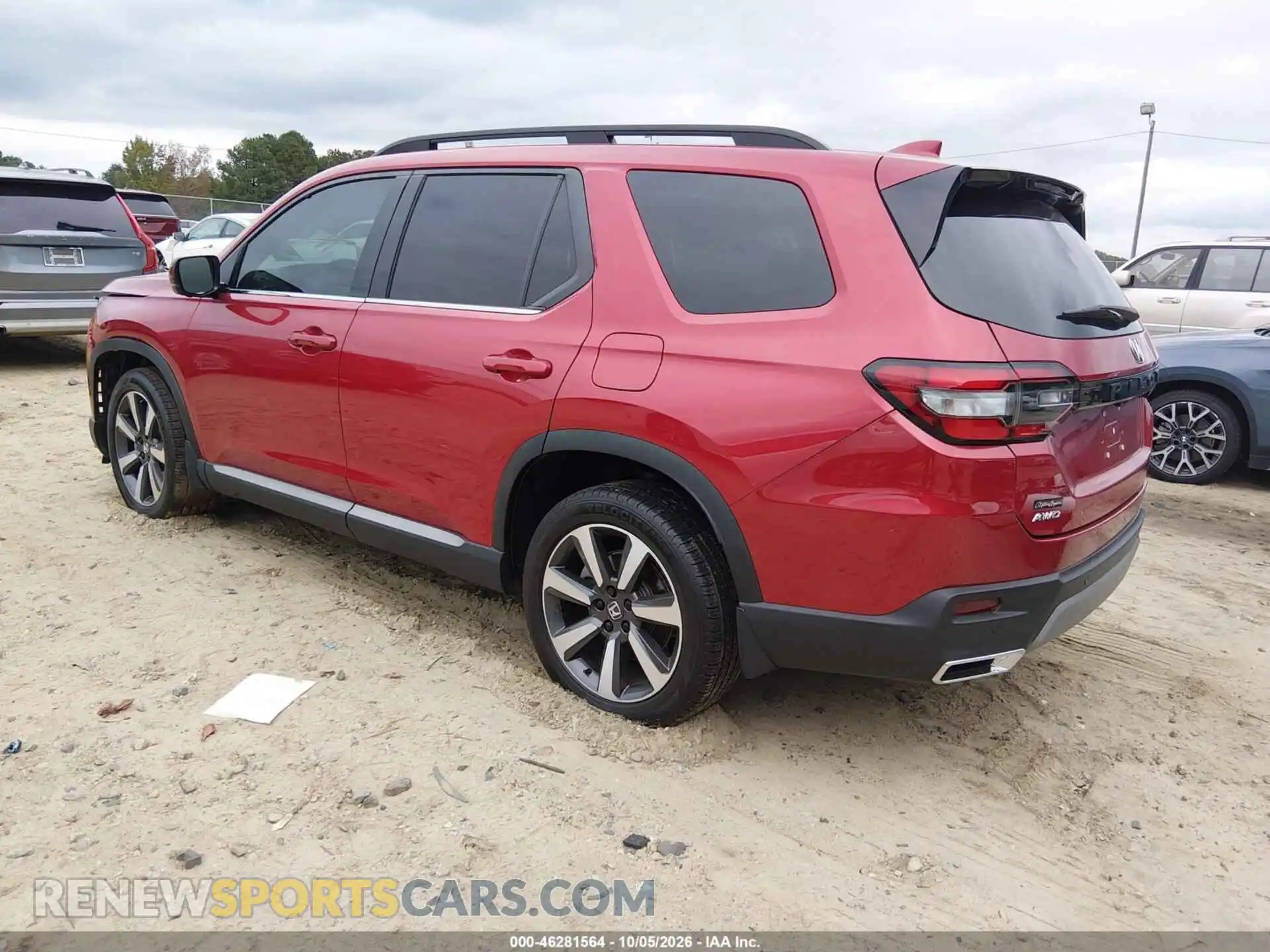 3 Photograph of a damaged car 5FNYG1H83PB044388 HONDA PILOT 2023