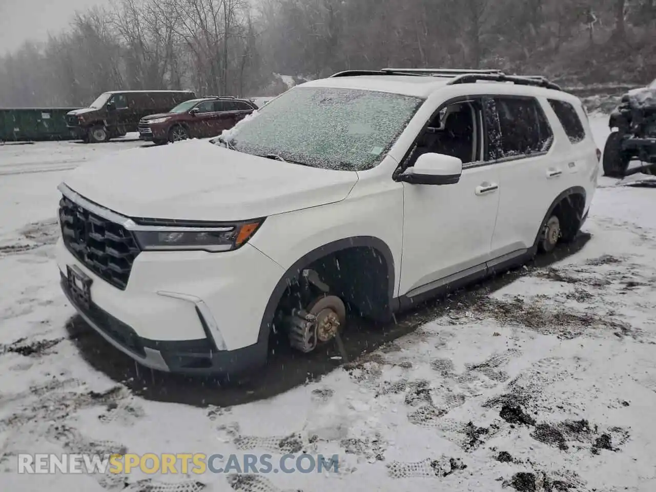 1 Photograph of a damaged car 5FNYG1H85PB009593 HONDA PILOT 2023