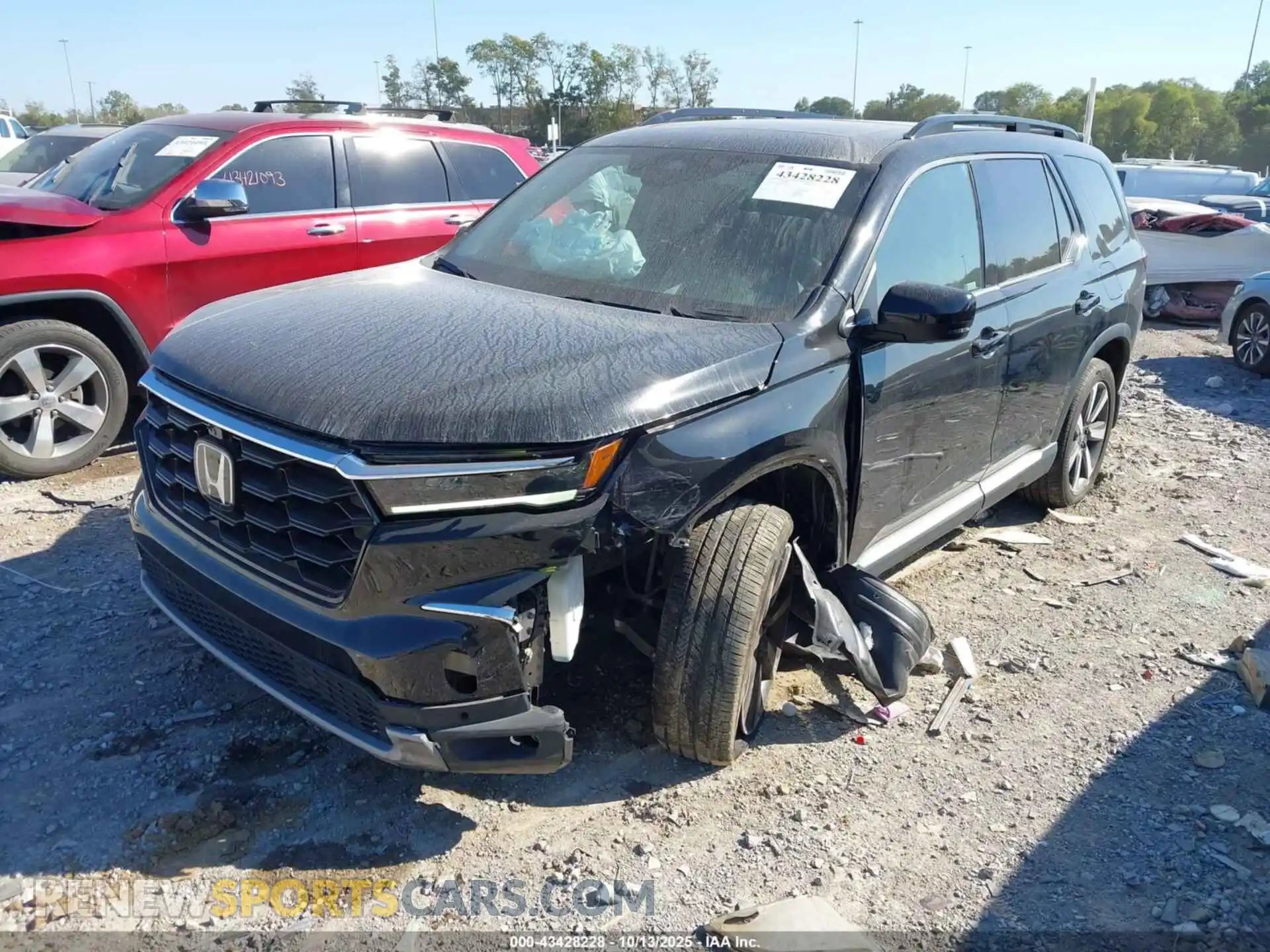 2 Фотография поврежденного автомобиля 5FNYG1H85PB030296 HONDA PILOT 2023