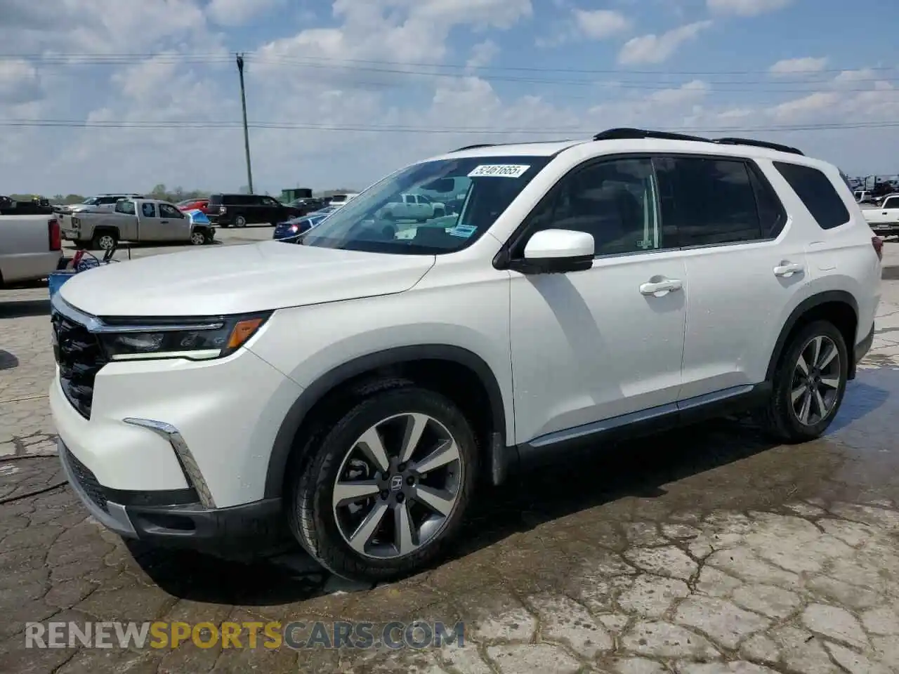 1 Photograph of a damaged car 5FNYG1H87PB033698 HONDA PILOT 2023