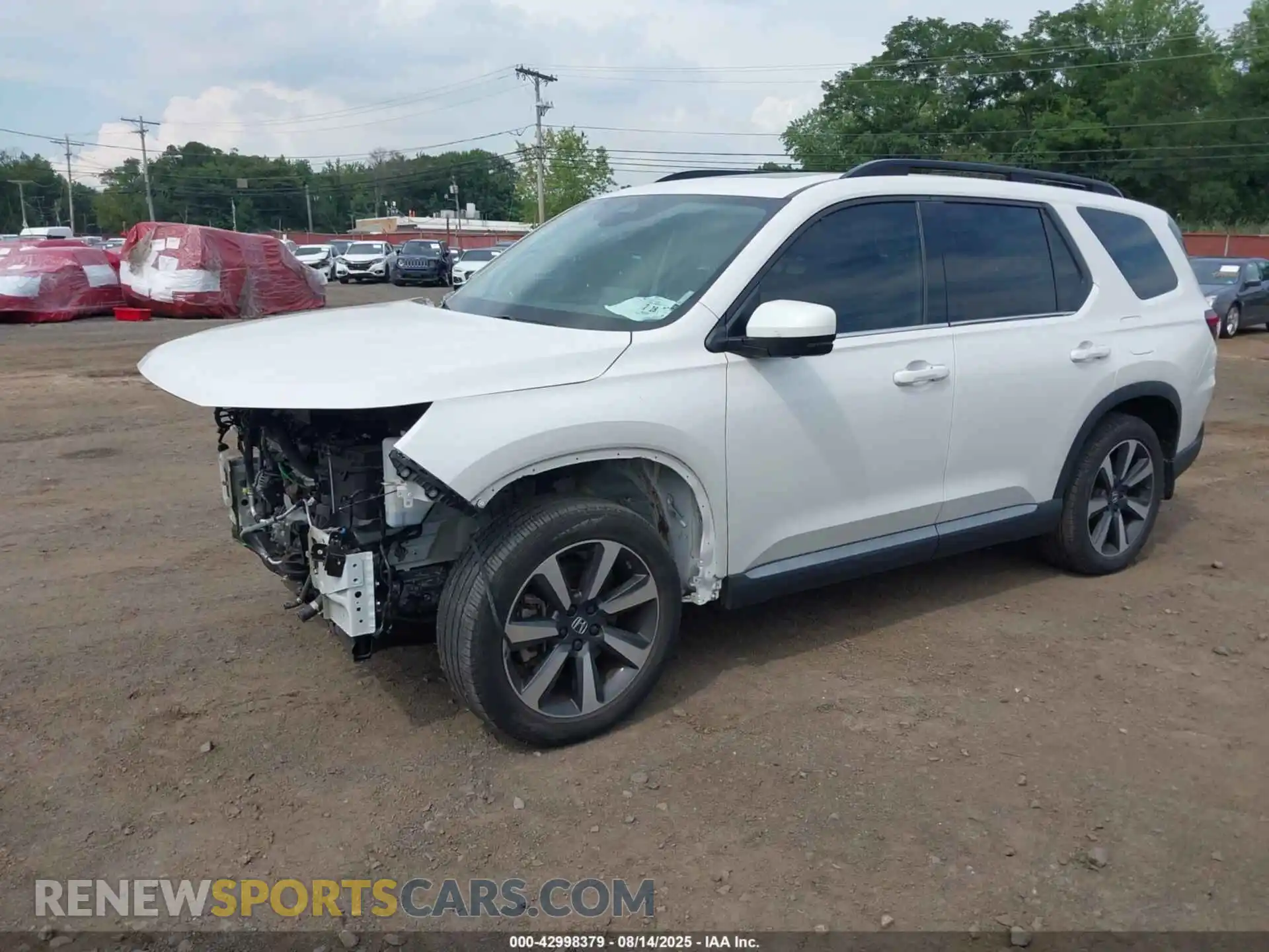 2 Photograph of a damaged car 5FNYG1H89PB024632 HONDA PILOT 2023