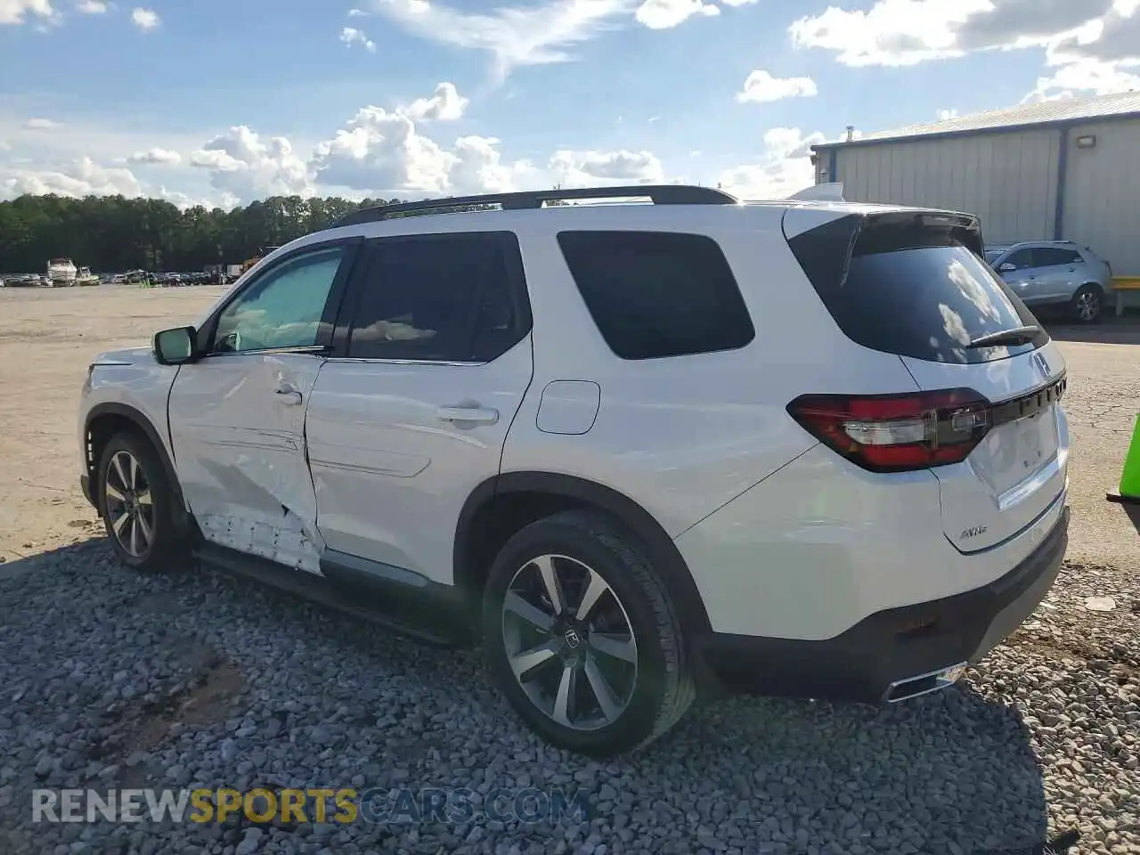 2 fotografías del automóvil dañado 5FNYG1H8XPB022257 HONDA PILOT 2023
