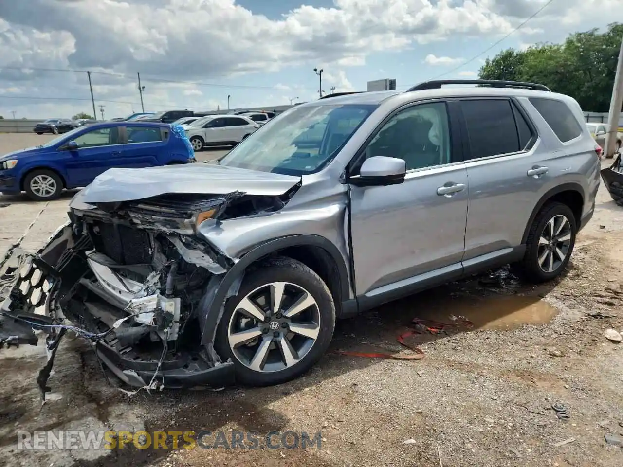 1 Photograph of a damaged car 5FNYG1H8XPB032609 HONDA PILOT 2023