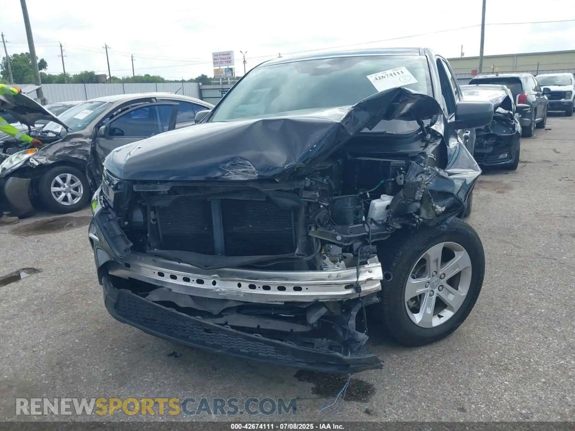 2 Photograph of a damaged car 5FNYG2H21PB009625 HONDA PILOT 2023