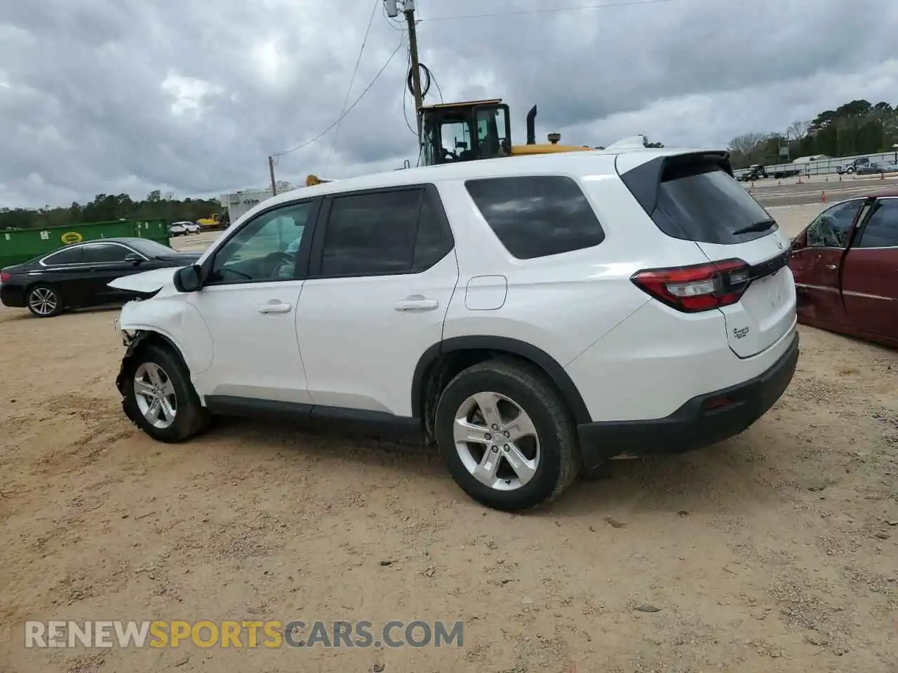 2 Photograph of a damaged car 5FNYG2H22PB007110 HONDA PILOT 2023