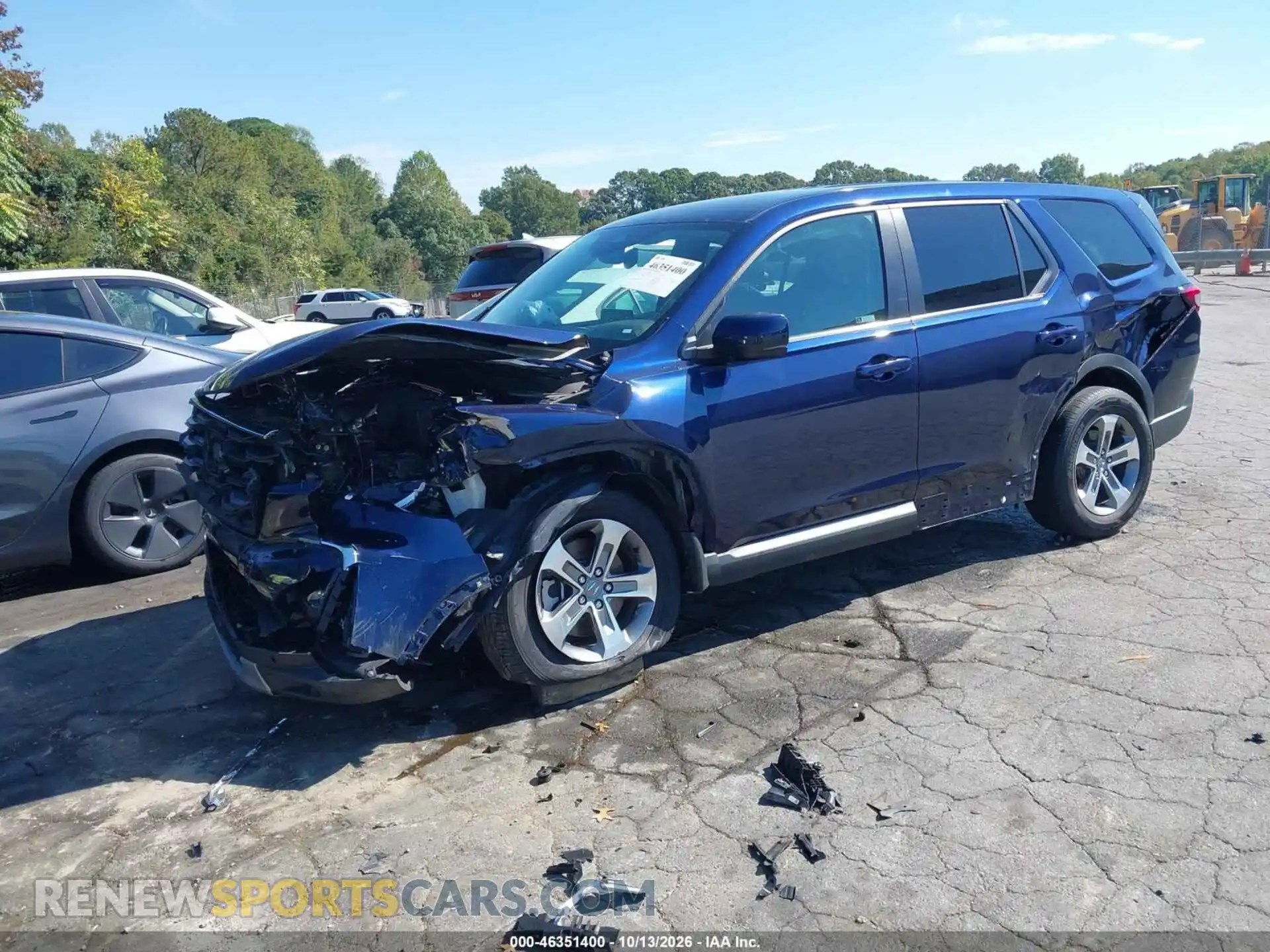 2 Photograph of a damaged car 5FNYG2H40PB012954 HONDA PILOT 2023