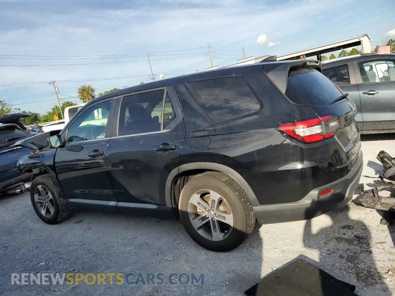 2 Фотография поврежденного автомобиля 5FNYG2H40PB014719 HONDA PILOT 2023