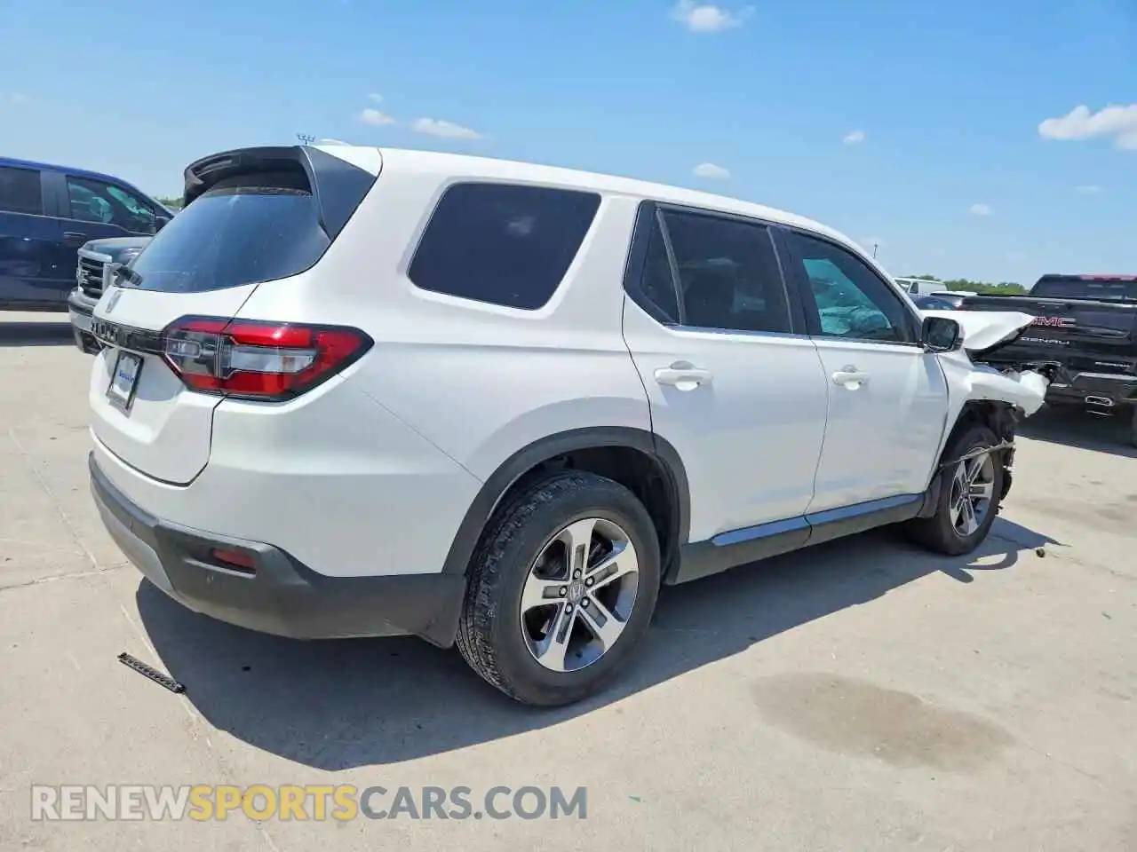 3 fotografías del automóvil dañado 5FNYG2H41PB010906 HONDA PILOT 2023