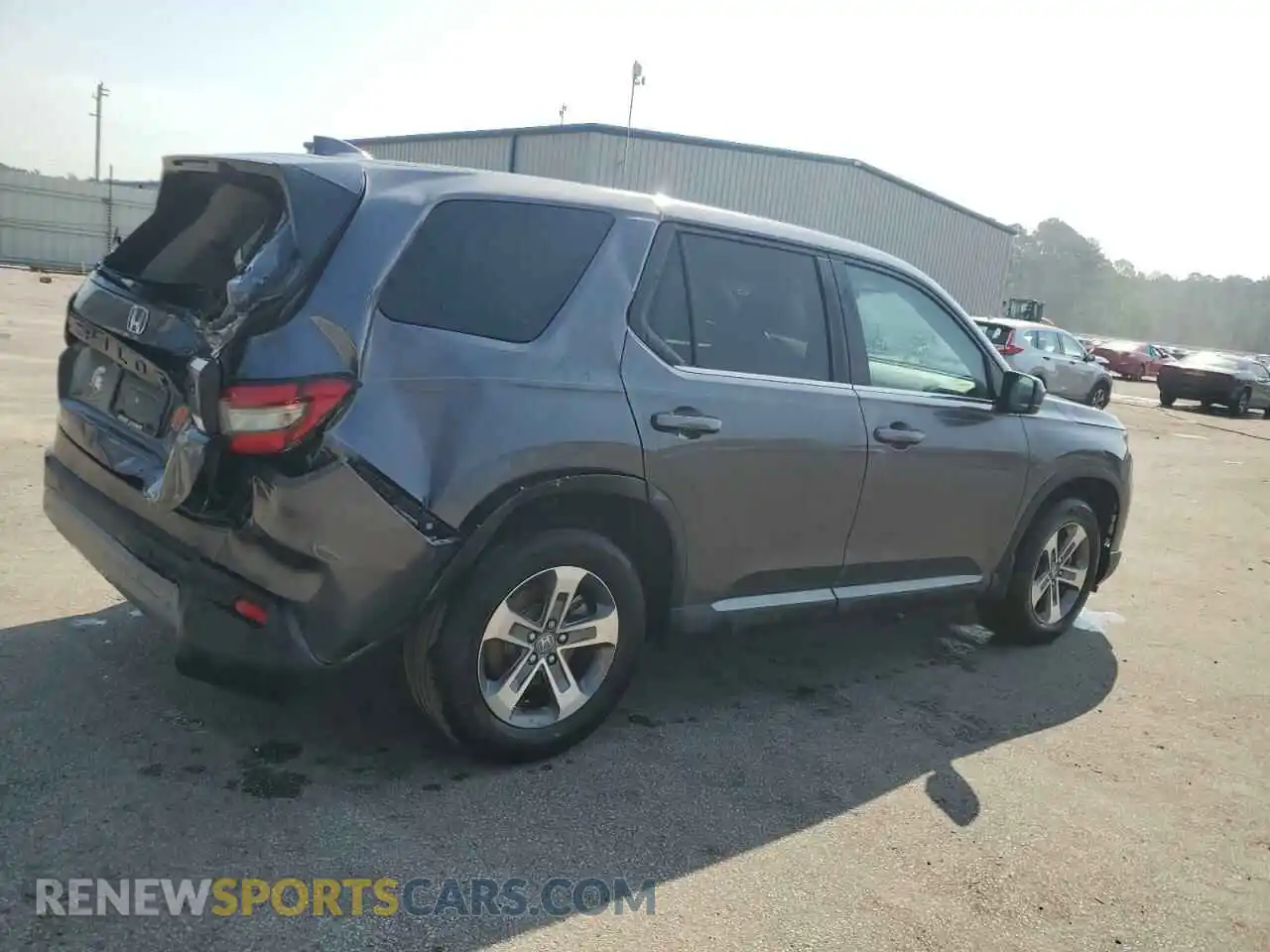 3 Photograph of a damaged car 5FNYG2H45PB006485 HONDA PILOT 2023