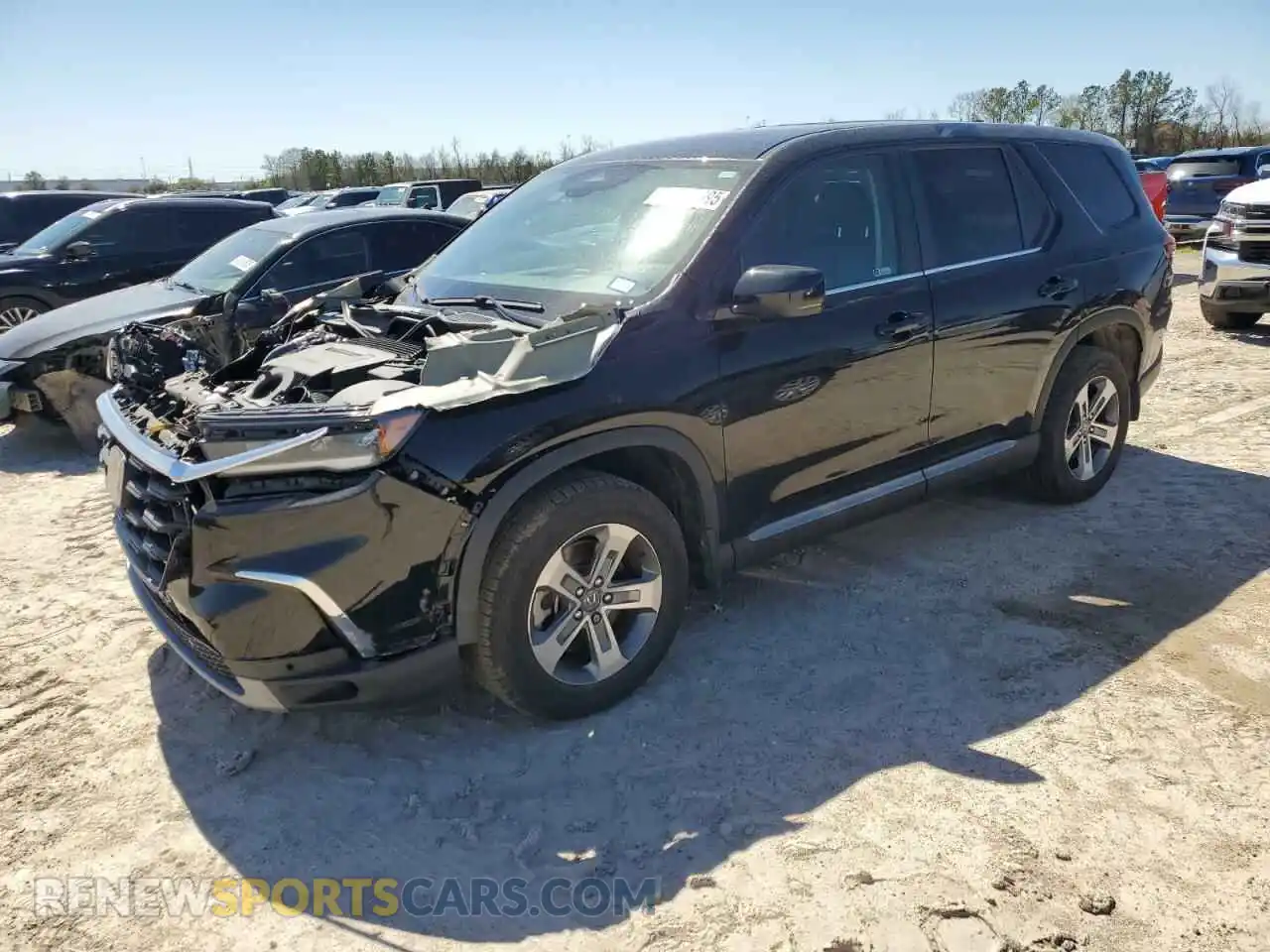 1 Photograph of a damaged car 5FNYG2H49PB009440 HONDA PILOT 2023
