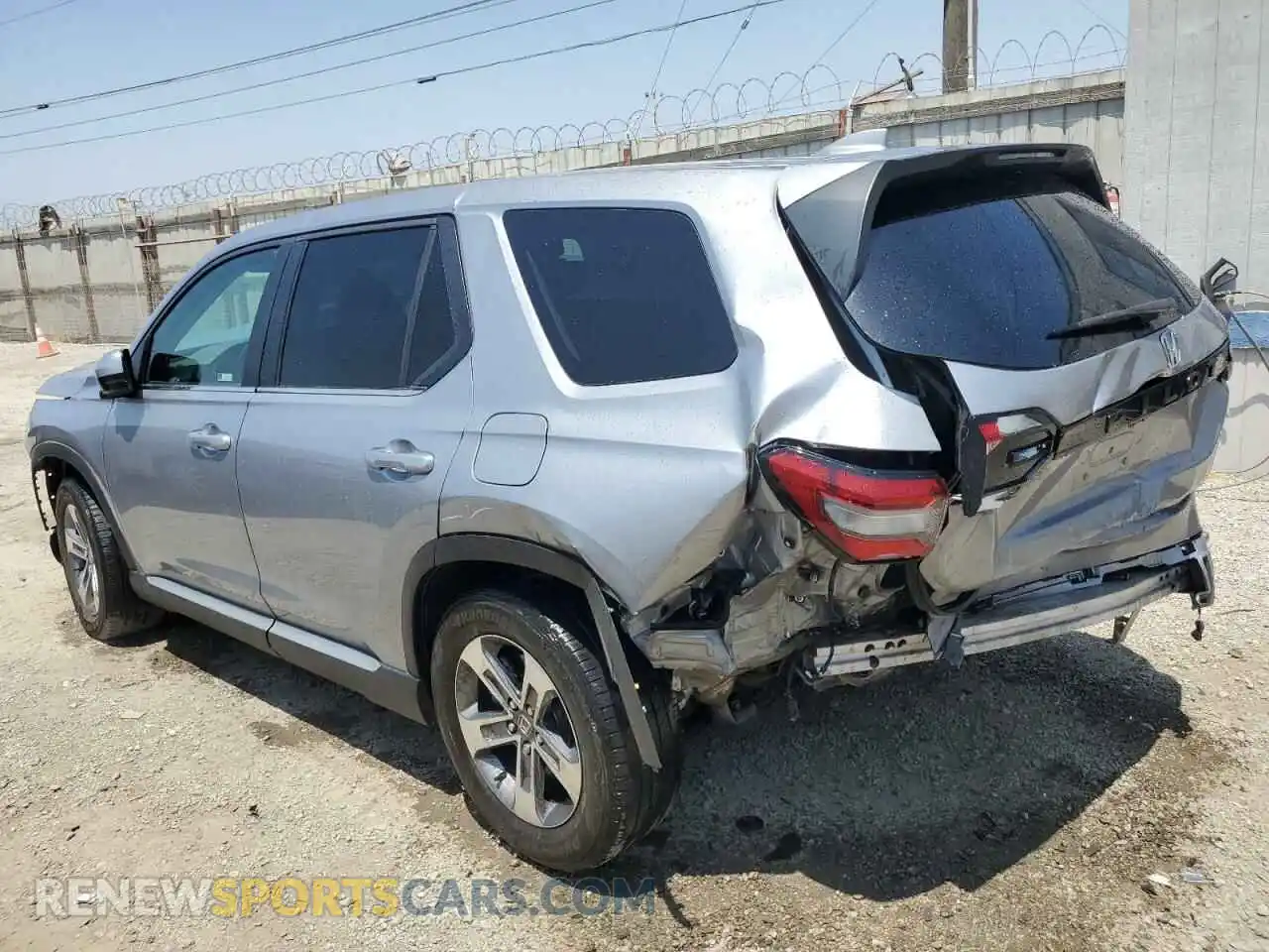 2 Photograph of a damaged car 5FNYG2H53PB010155 HONDA PILOT 2023
