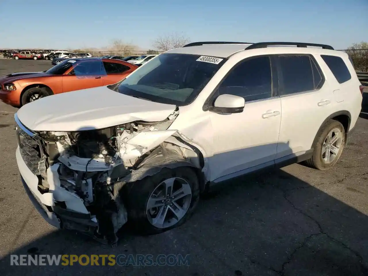 1 Фотография поврежденного автомобиля 5FNYG2H58PB008403 HONDA PILOT 2023
