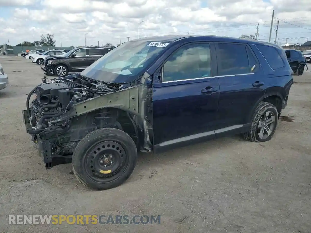 1 Photograph of a damaged car 5FNYG2H5XPB005695 HONDA PILOT 2023