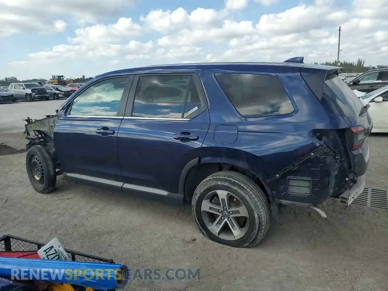 2 Photograph of a damaged car 5FNYG2H5XPB005695 HONDA PILOT 2023