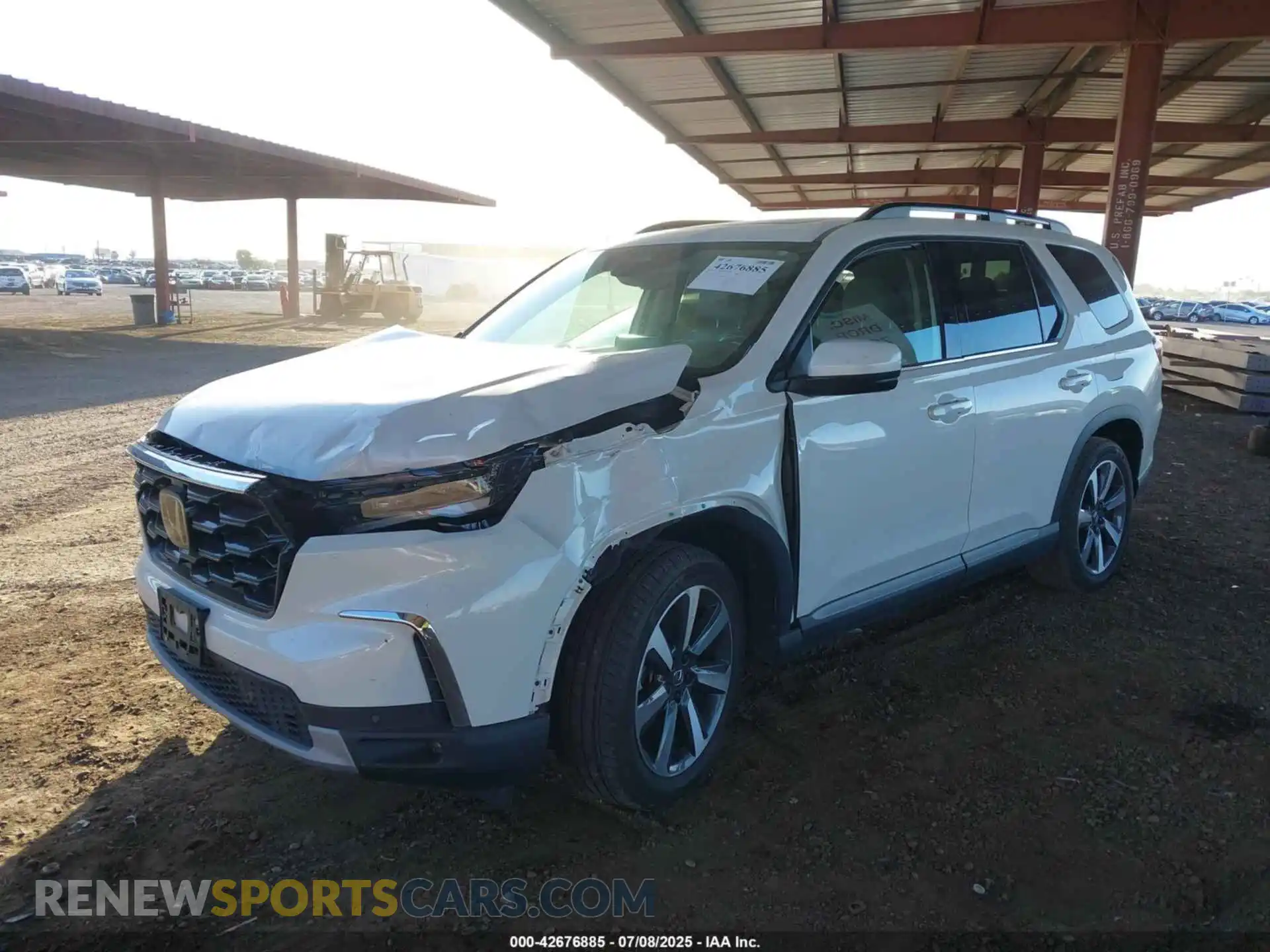 2 Photograph of a damaged car 5FNYG2H70PB002497 HONDA PILOT 2023