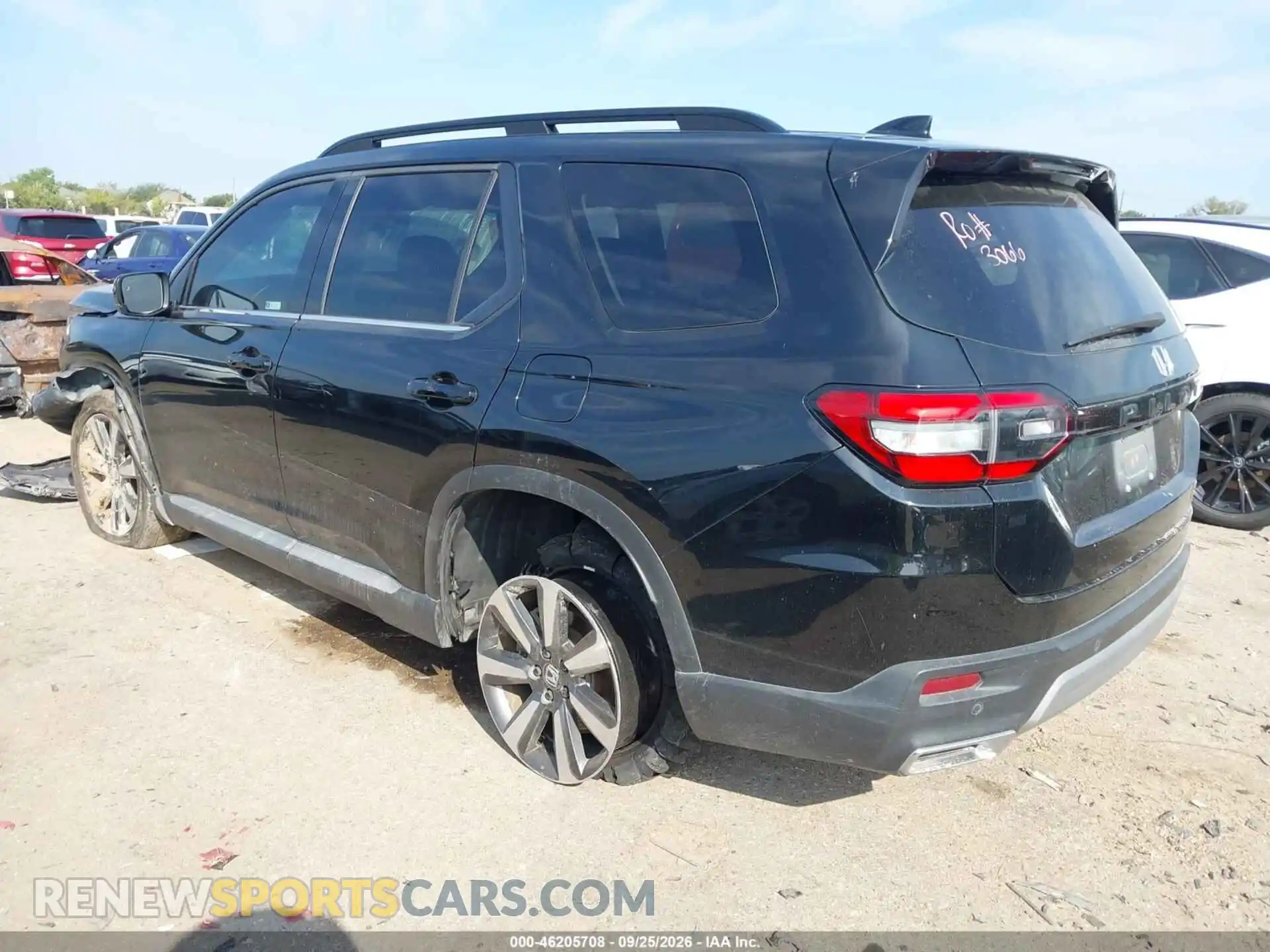 3 Photograph of a damaged car 5FNYG2H71PB003187 HONDA PILOT 2023