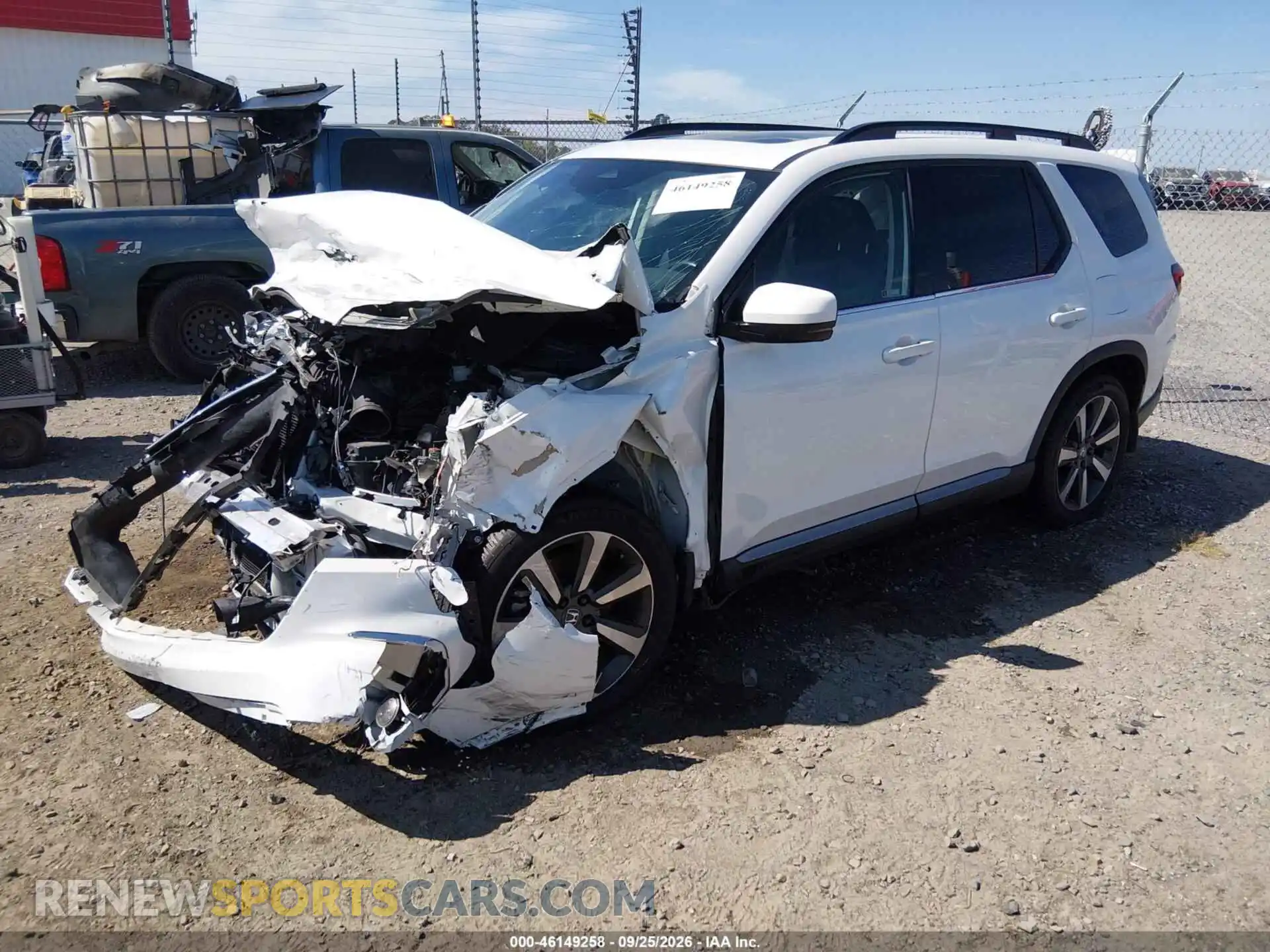 2 Photograph of a damaged car 5FNYG2H74PB016418 HONDA PILOT 2023