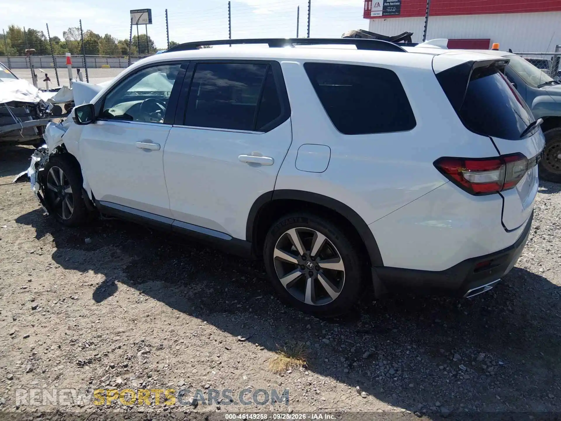 3 Photograph of a damaged car 5FNYG2H74PB016418 HONDA PILOT 2023