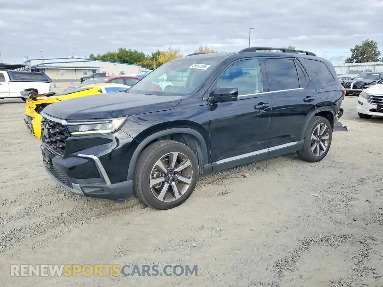 1 Photograph of a damaged car 5FNYG2H75PB005072 HONDA PILOT 2023