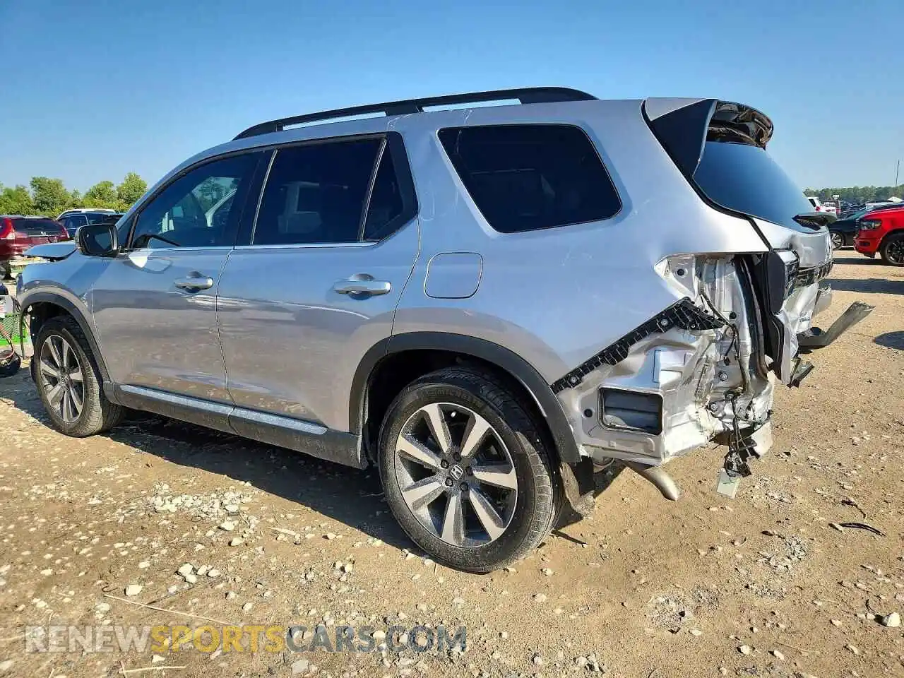 2 Photograph of a damaged car 5FNYG2H75PB009767 HONDA PILOT 2023