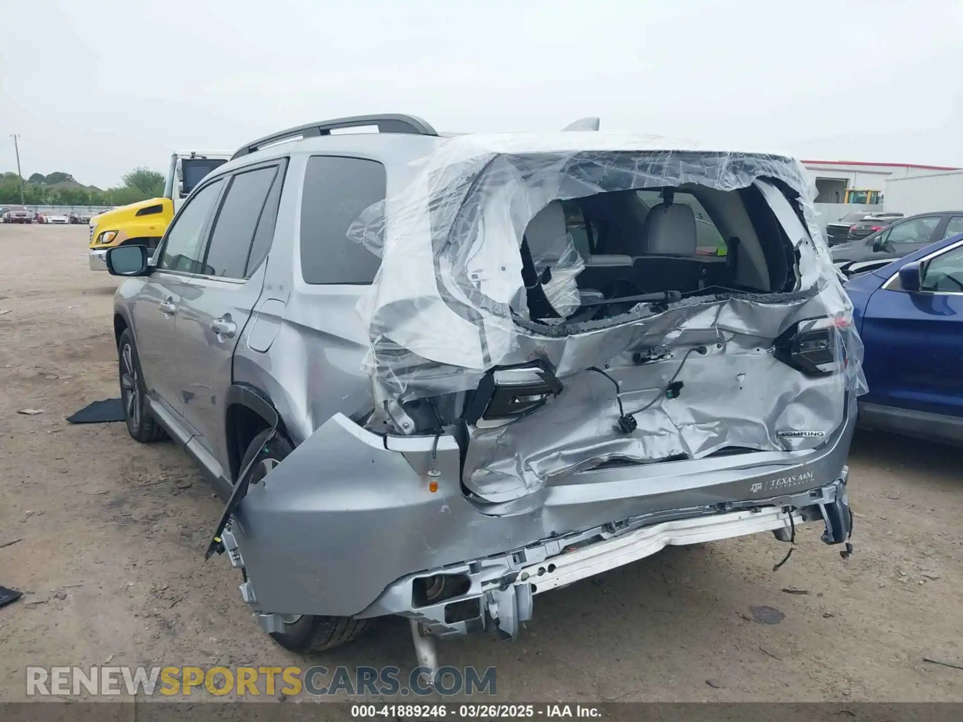 3 fotografías del automóvil dañado 5FNYG2H75PB014662 HONDA PILOT 2023