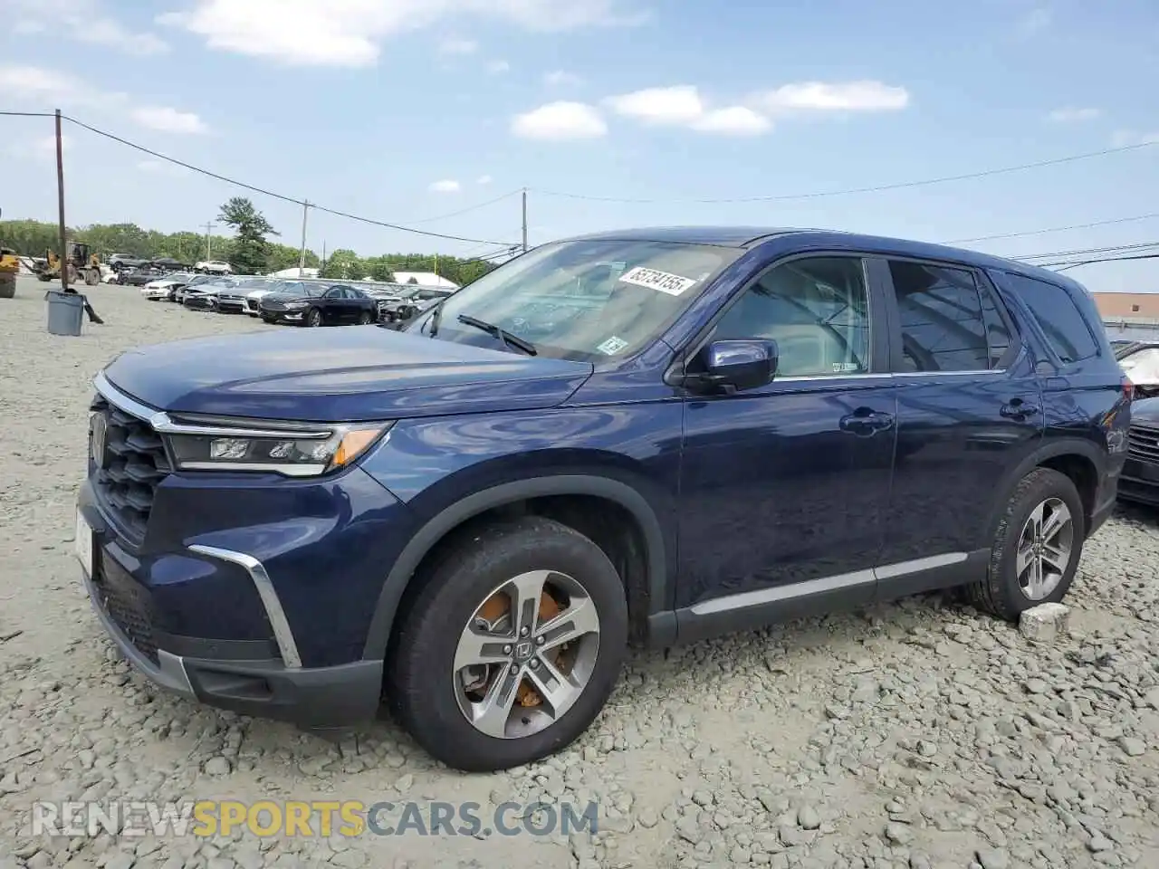 1 Photograph of a damaged car 5FNYG1H4XRB048079 HONDA PILOT 2024