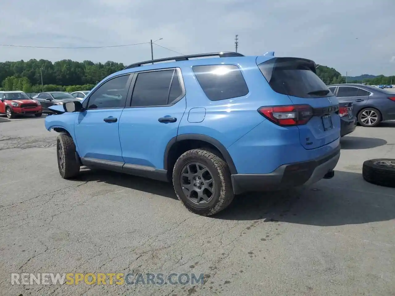 2 Photograph of a damaged car 5FNYG1H66RB022905 HONDA PILOT 2024