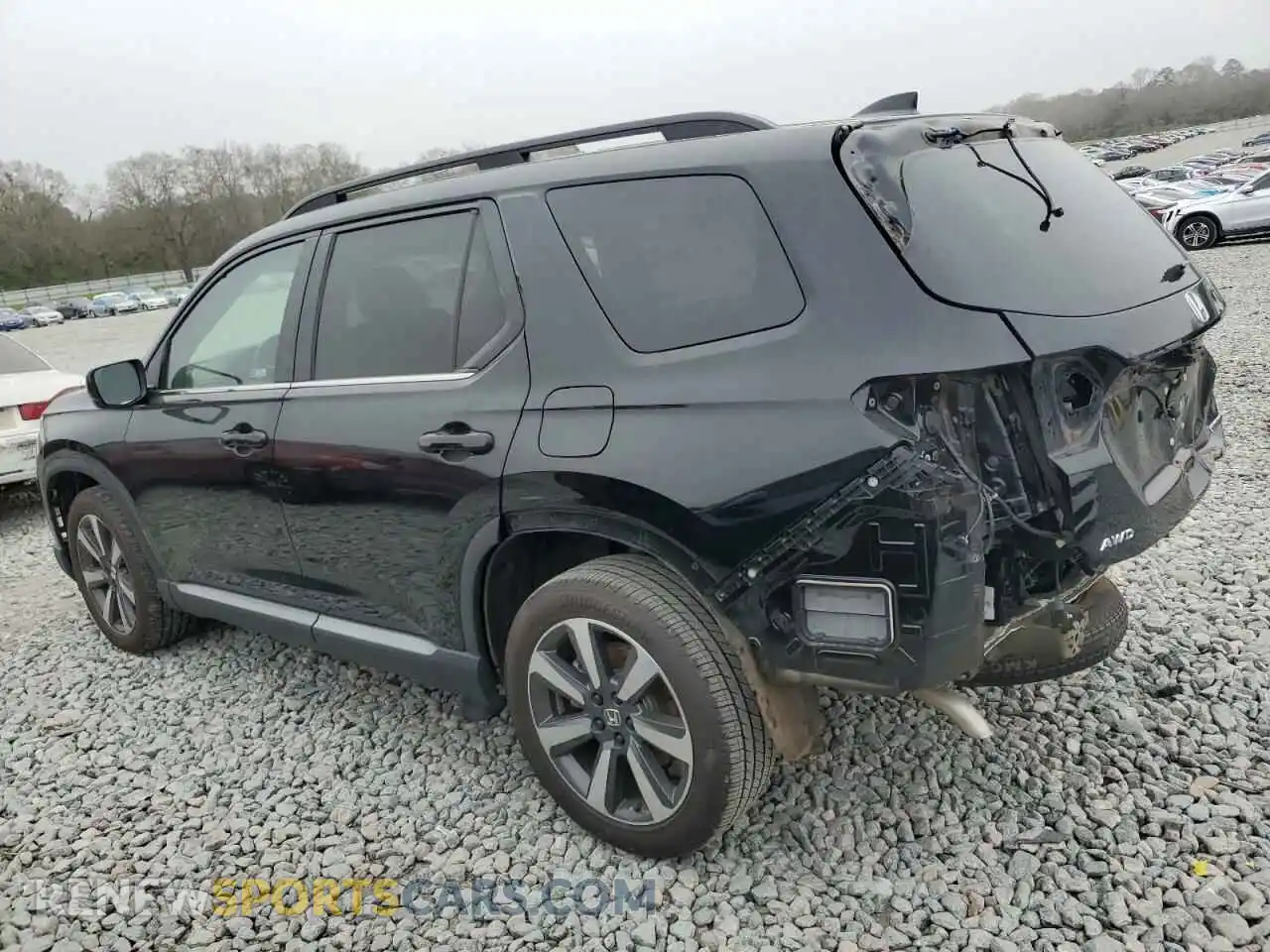 2 Photograph of a damaged car 5FNYG1H72RB022800 HONDA PILOT 2024