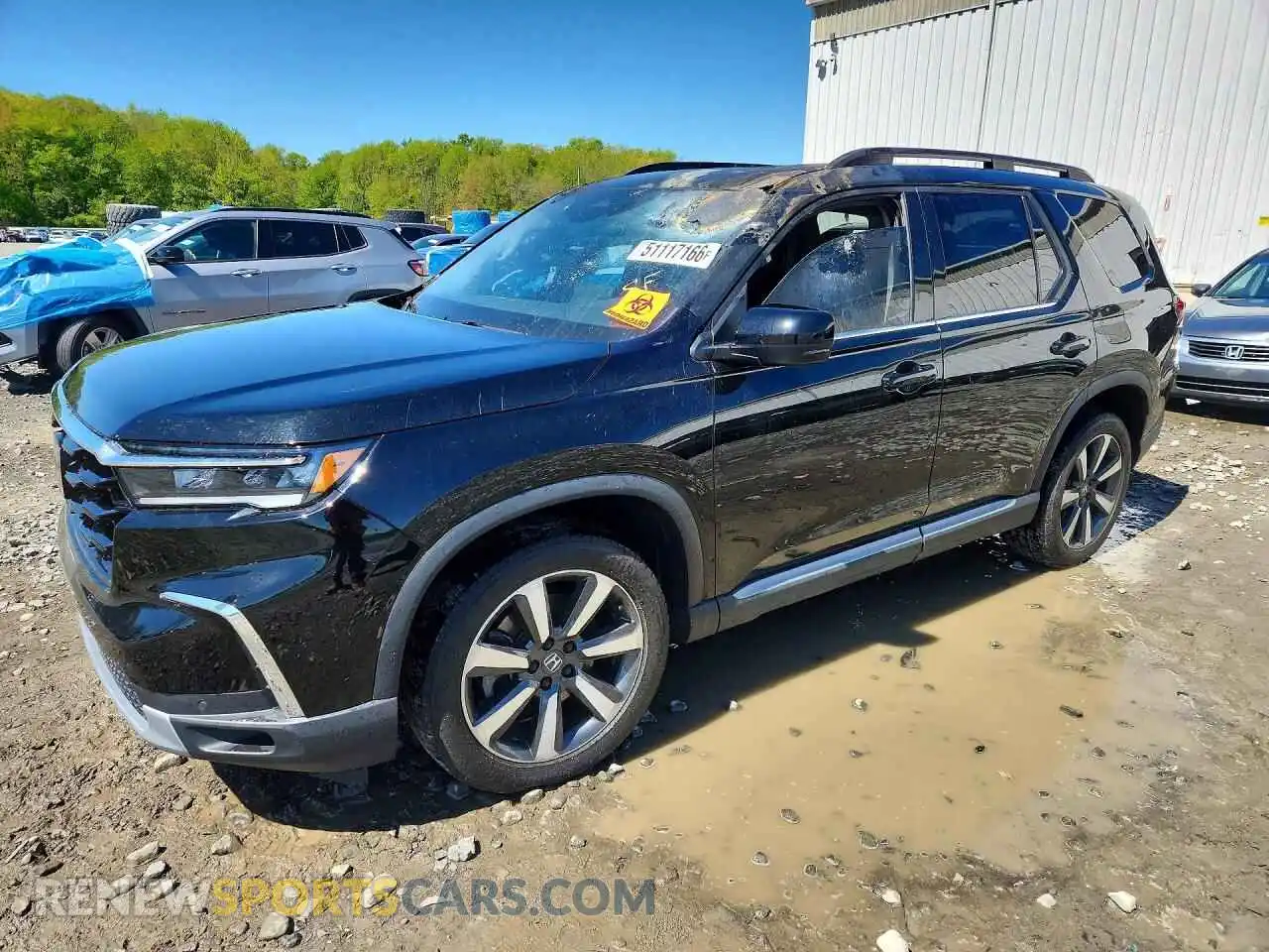 1 fotografías del automóvil dañado 5FNYG1H72RB022859 HONDA PILOT 2024