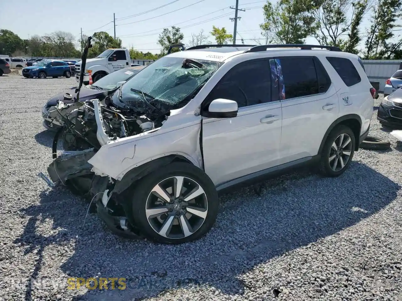 1 fotografías del automóvil dañado 5FNYG1H76RB031225 HONDA PILOT 2024
