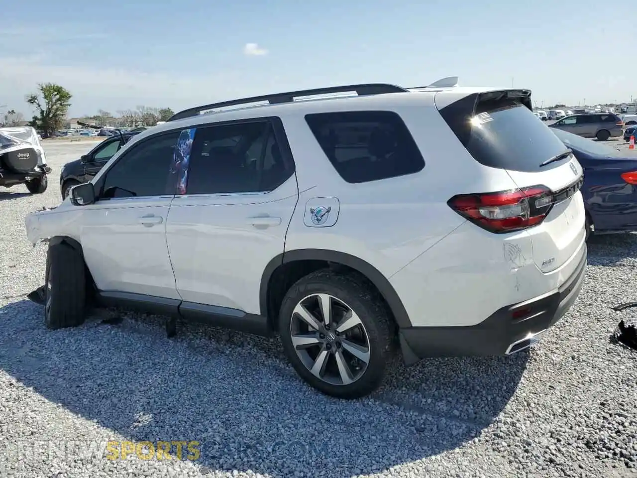 2 fotografías del automóvil dañado 5FNYG1H76RB031225 HONDA PILOT 2024