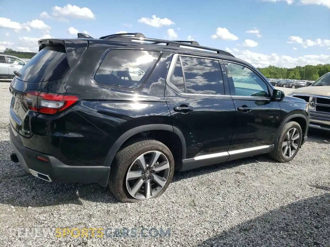 3 fotografías del automóvil dañado 5FNYG1H85RB046629 HONDA PILOT 2024