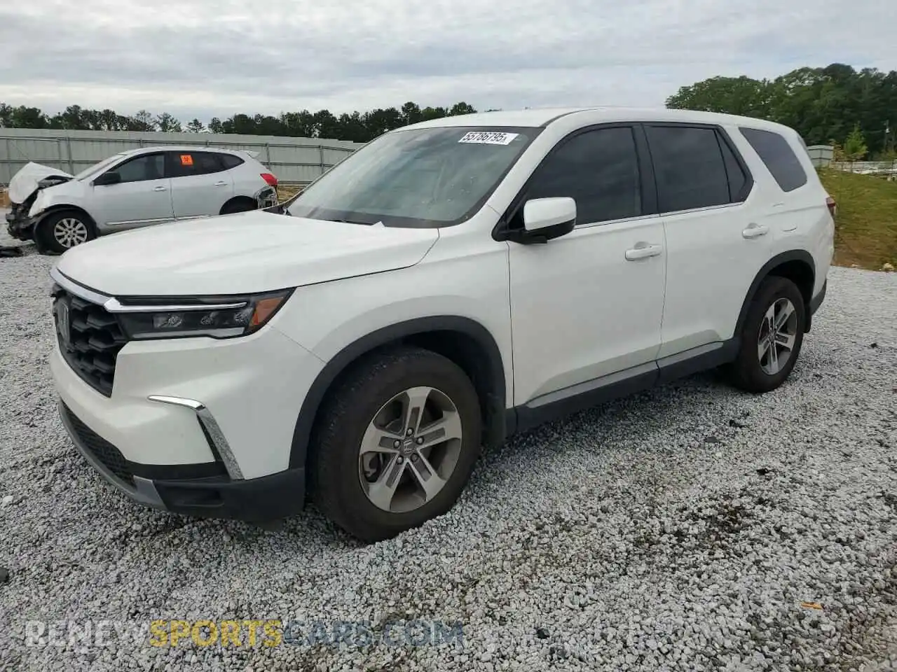 1 Фотография поврежденного автомобиля 5FNYG2H45RB007249 HONDA PILOT 2024