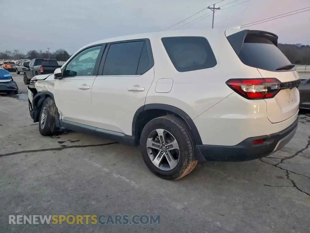 2 Photograph of a damaged car 5FNYG2H46RB008166 HONDA PILOT 2024