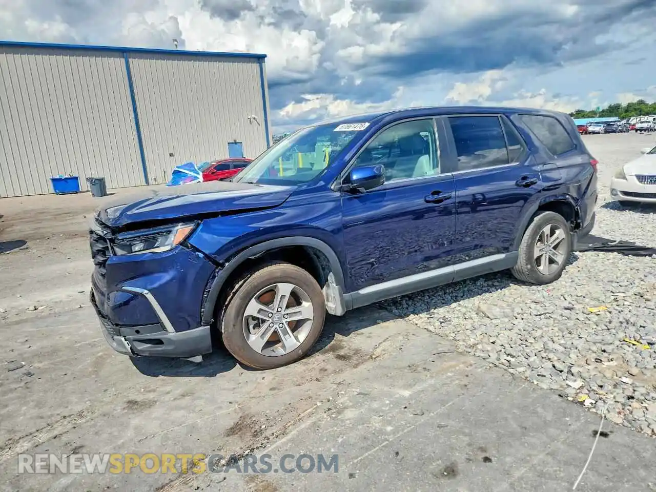 1 Фотография поврежденного автомобиля 5FNYG2H5XRB006428 HONDA PILOT 2024