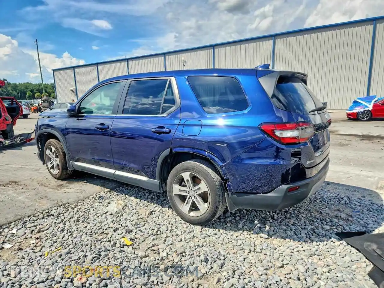 2 Фотография поврежденного автомобиля 5FNYG2H5XRB006428 HONDA PILOT 2024