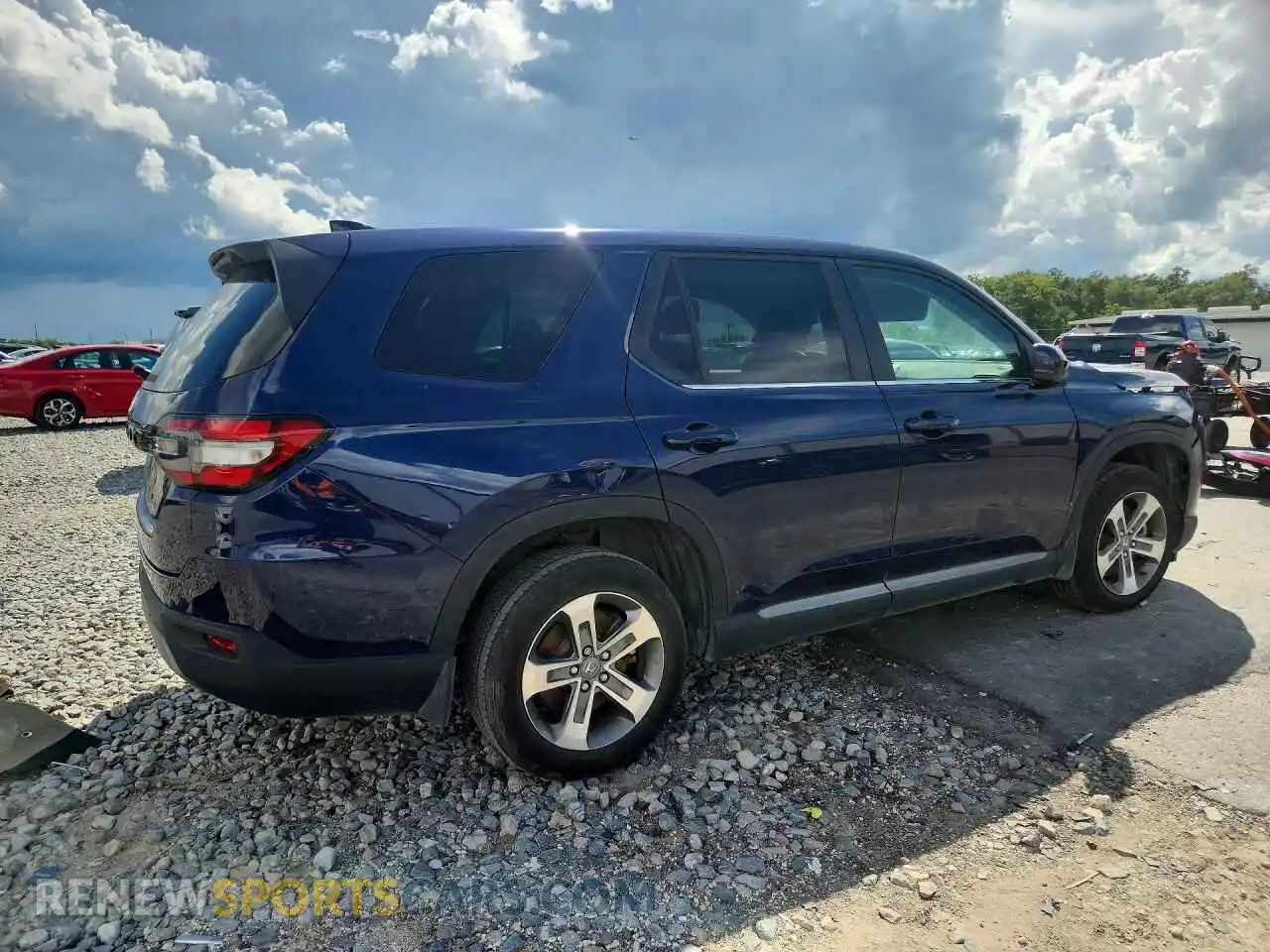 3 Фотография поврежденного автомобиля 5FNYG2H5XRB006428 HONDA PILOT 2024