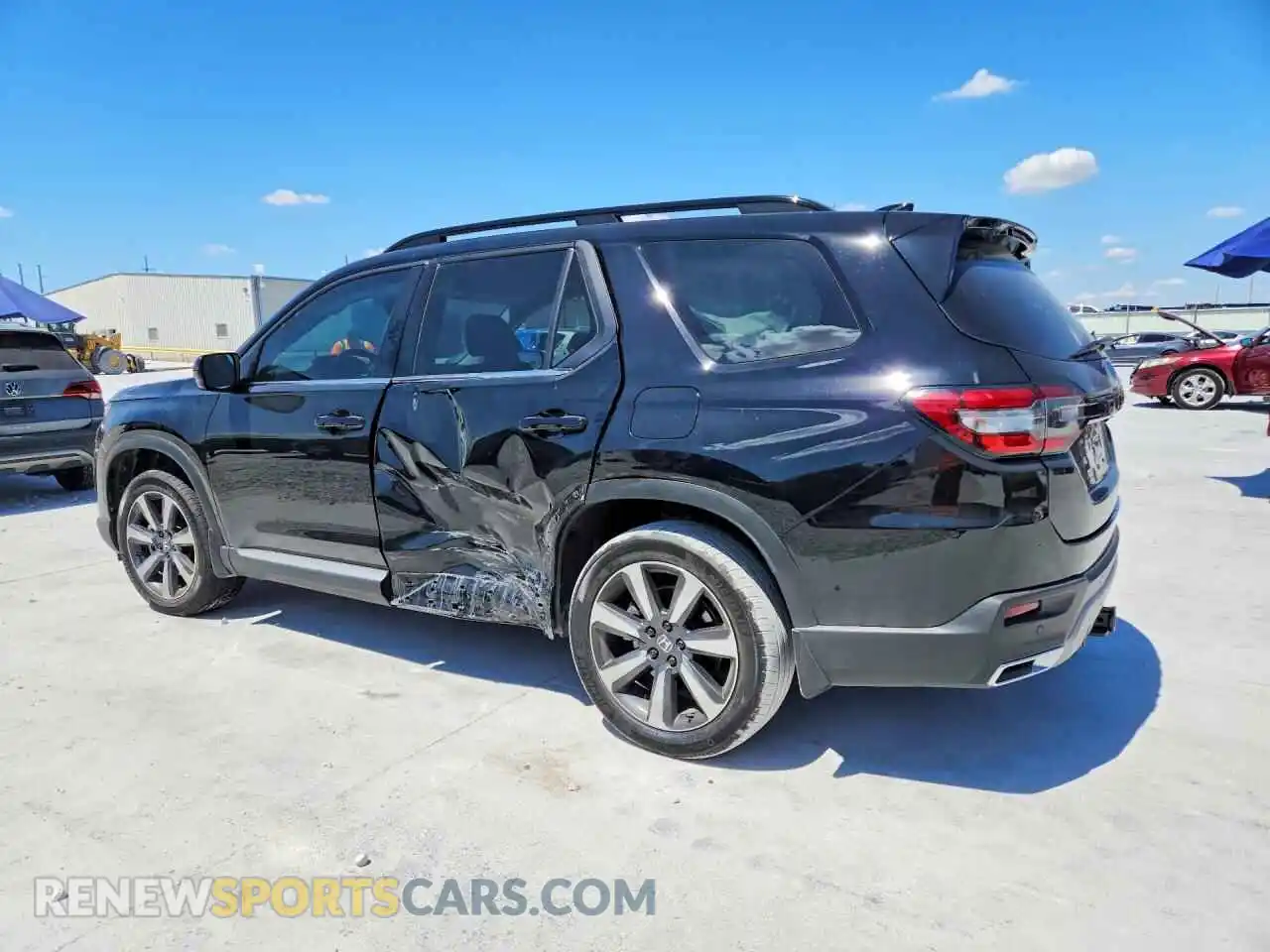 2 Photograph of a damaged car 5FNYG2H71RB012491 HONDA PILOT 2024