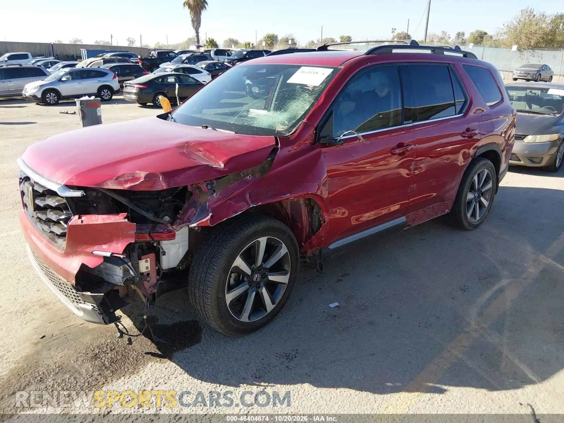 2 Photograph of a damaged car 5FNYG2H73RB001573 HONDA PILOT 2024
