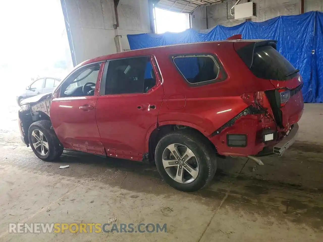 2 Photograph of a damaged car 5FNYG1H43SB069507 HONDA PILOT 2025