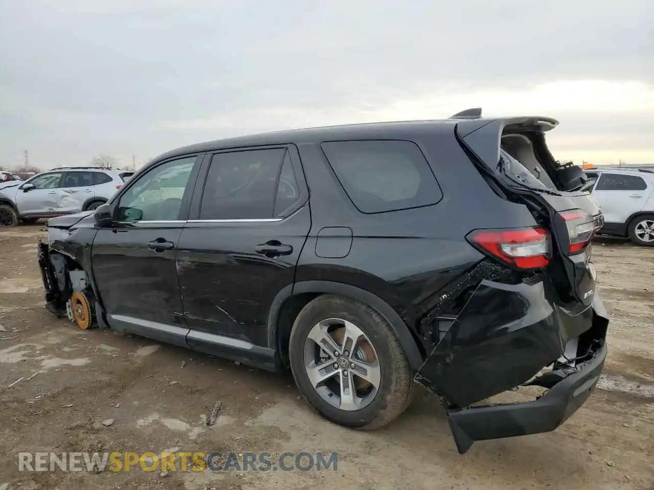 2 fotografías del automóvil dañado 5FNYG1H4XSB059248 HONDA PILOT 2025