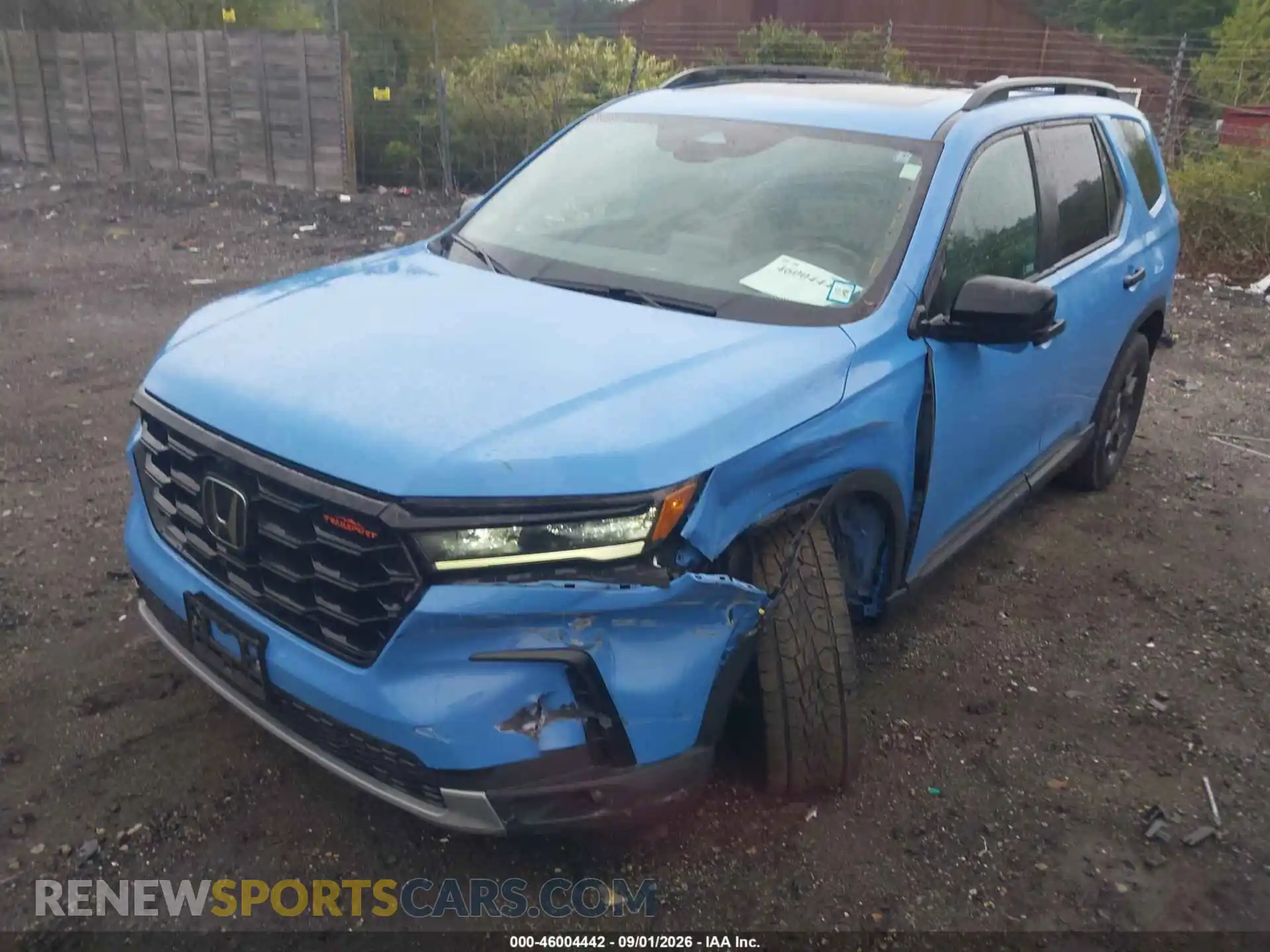 2 Photograph of a damaged car 5FNYG1H63SB024357 HONDA PILOT 2025